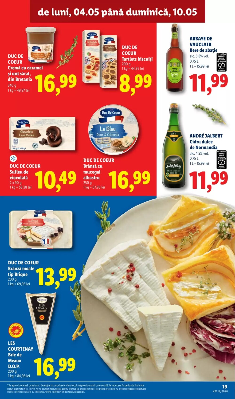 Catalogul cu oferte Lidl valabil de la 04.05.2026 - Pagina 19.