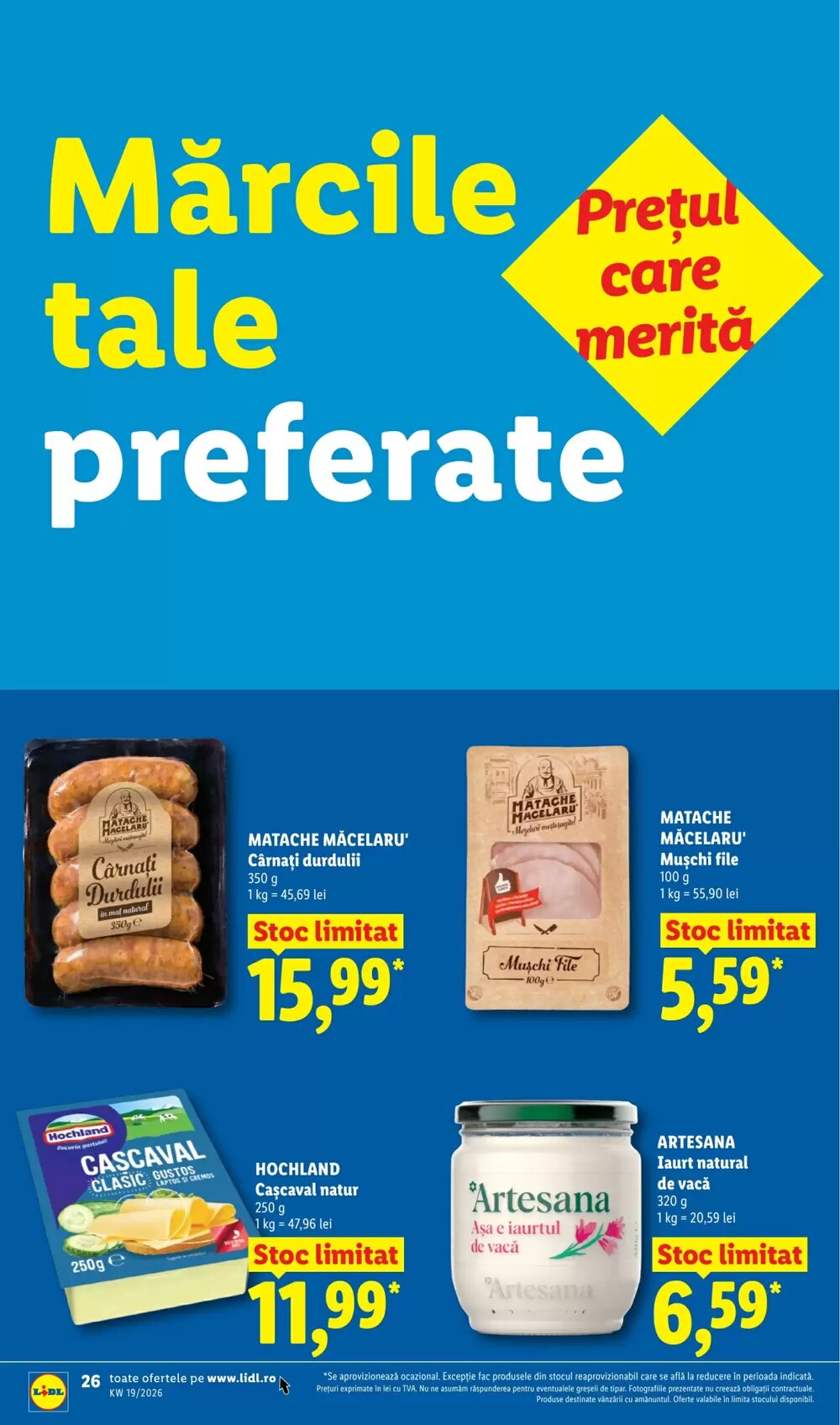 Catalogul cu oferte Lidl valabil de la 04.05.2026 - Pagina 26.