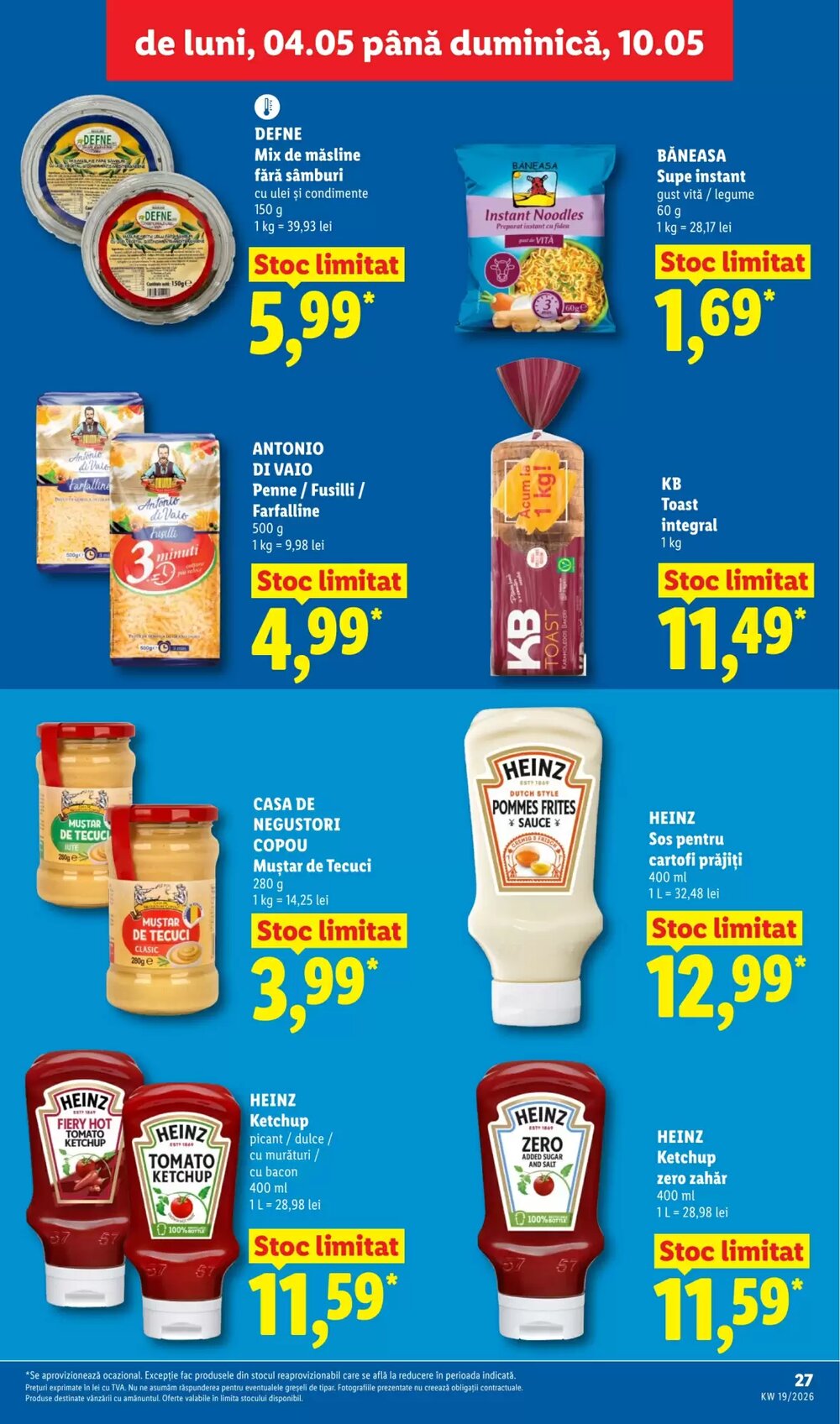 Catalogul cu oferte Lidl valabil de la 04.05.2026 - Pagina 27.