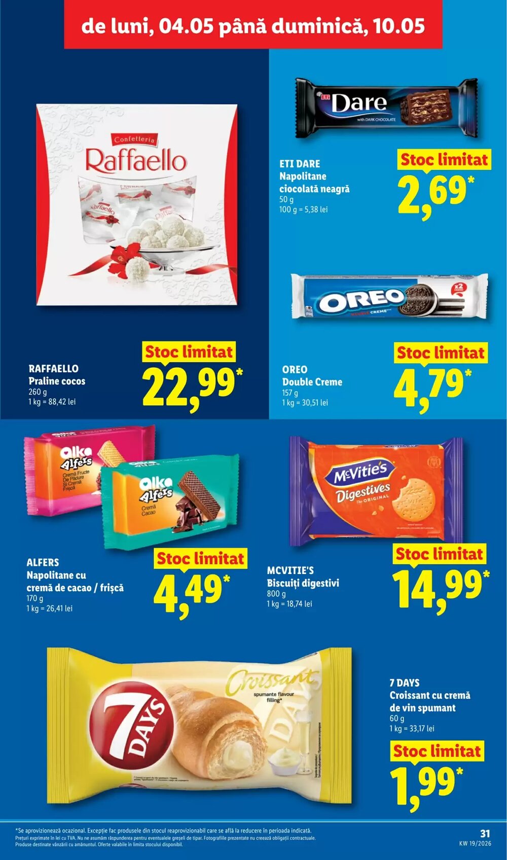 Catalogul cu oferte Lidl valabil de la 04.05.2026 - Pagina 31.