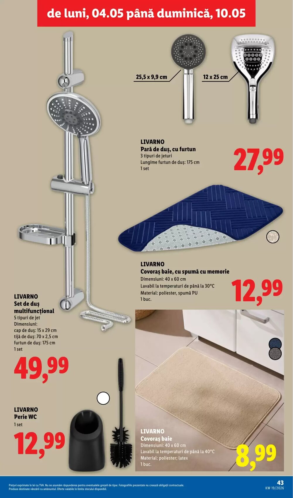 Catalogul cu oferte Lidl valabil de la 04.05.2026 - Pagina 43.