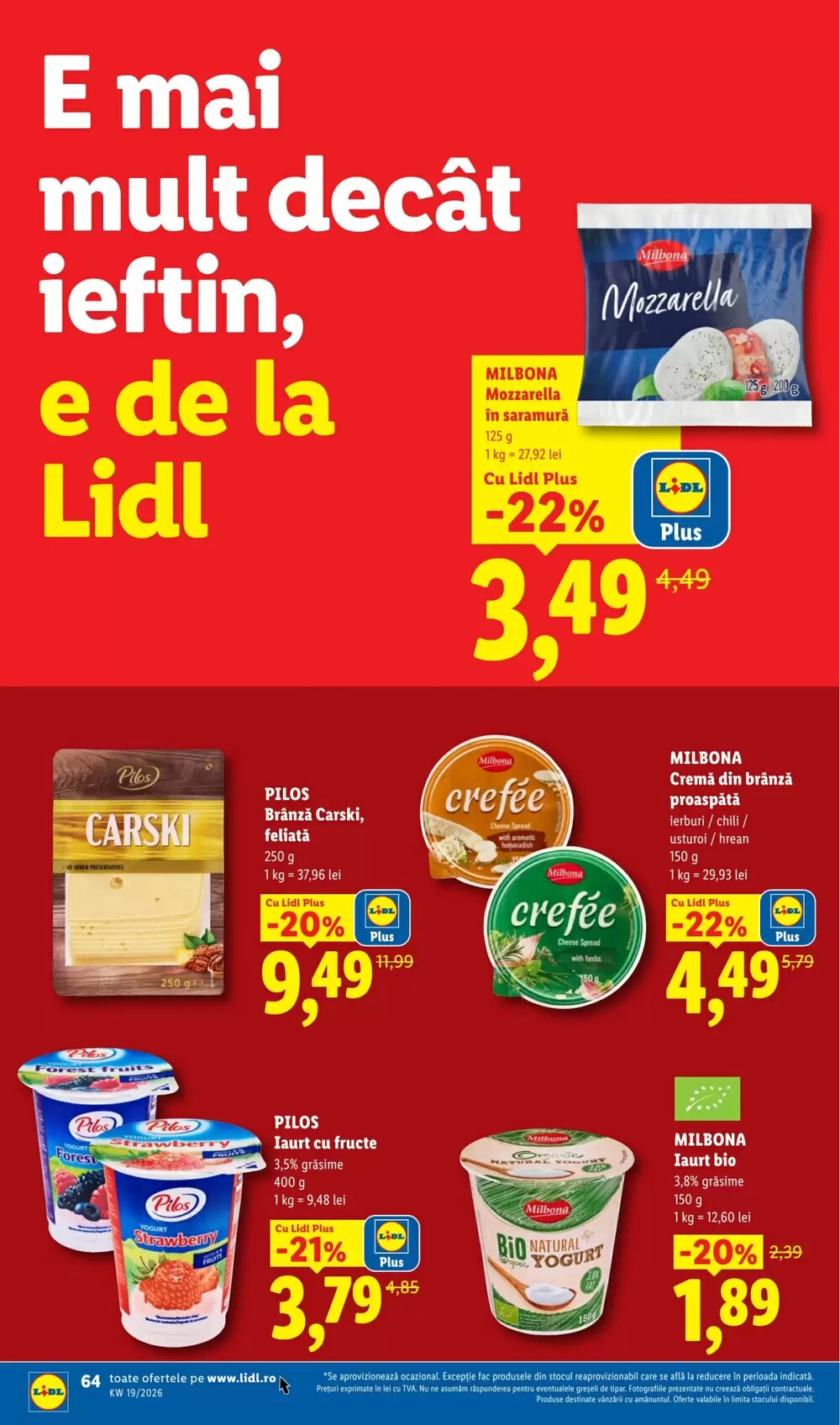 Catalogul cu oferte Lidl valabil de la 04.05.2026 - Pagina 64.