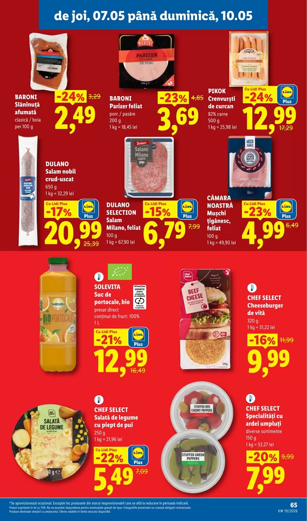 Catalogul cu oferte Lidl valabil de la 04.05.2026 - Pagina 65.