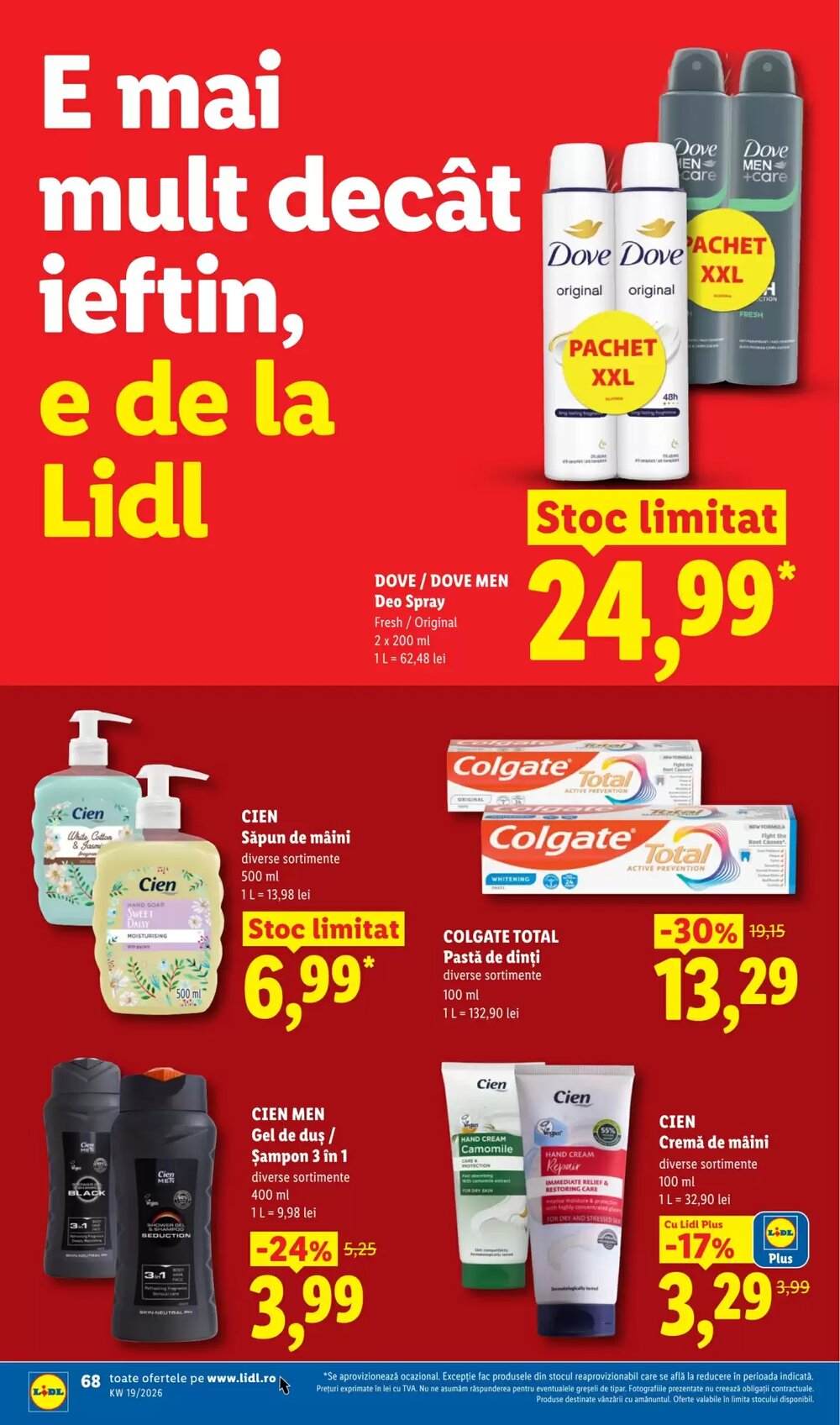 Catalogul cu oferte Lidl valabil de la 04.05.2026 - Pagina 68.