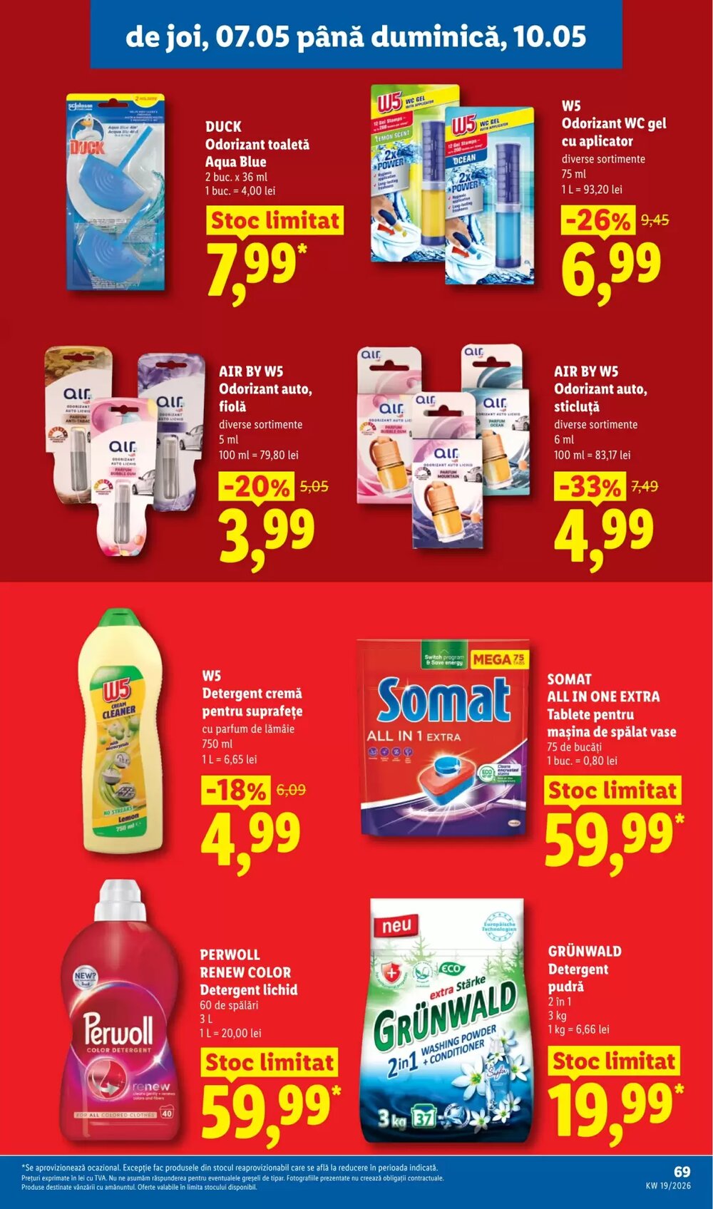 Catalogul cu oferte Lidl valabil de la 04.05.2026 - Pagina 69.