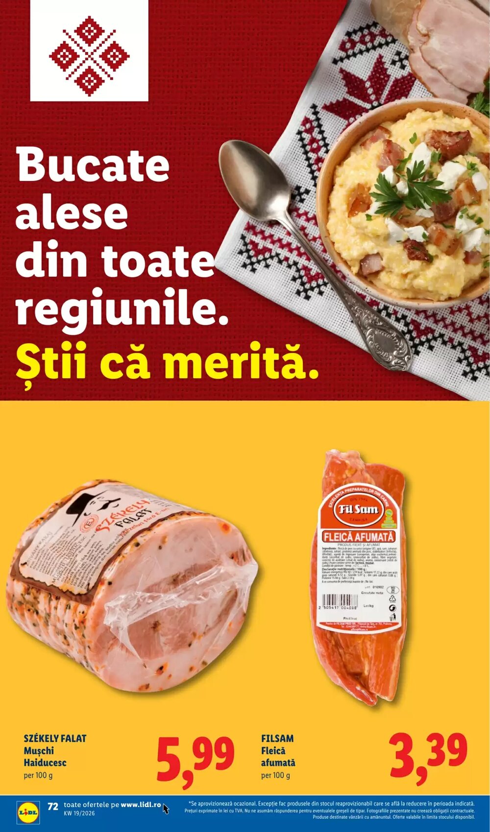 Catalogul cu oferte Lidl valabil de la 04.05.2026 - Pagina 72.