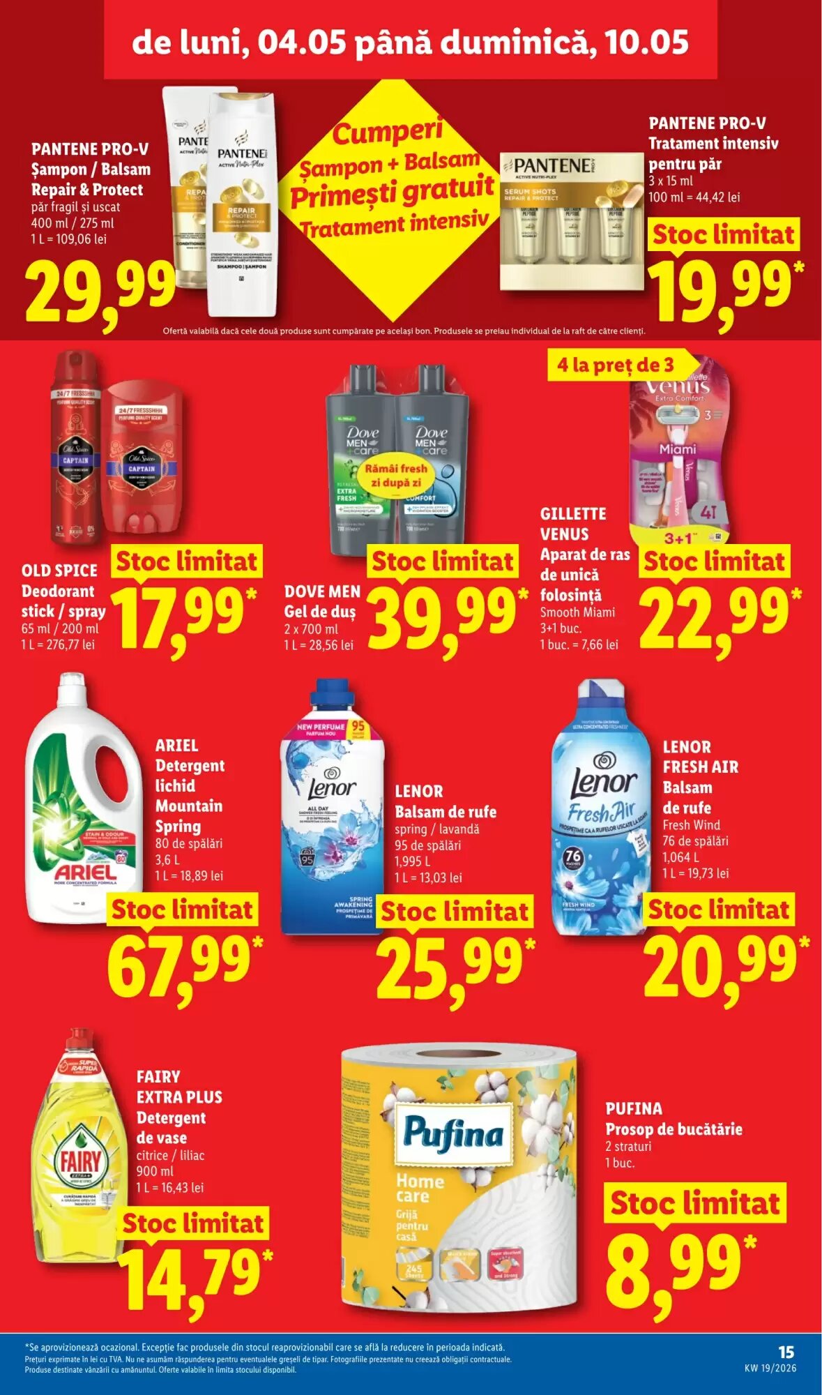 Catalogul cu oferte Lidl valabil de la 04.05.2026 - Pagina 15.