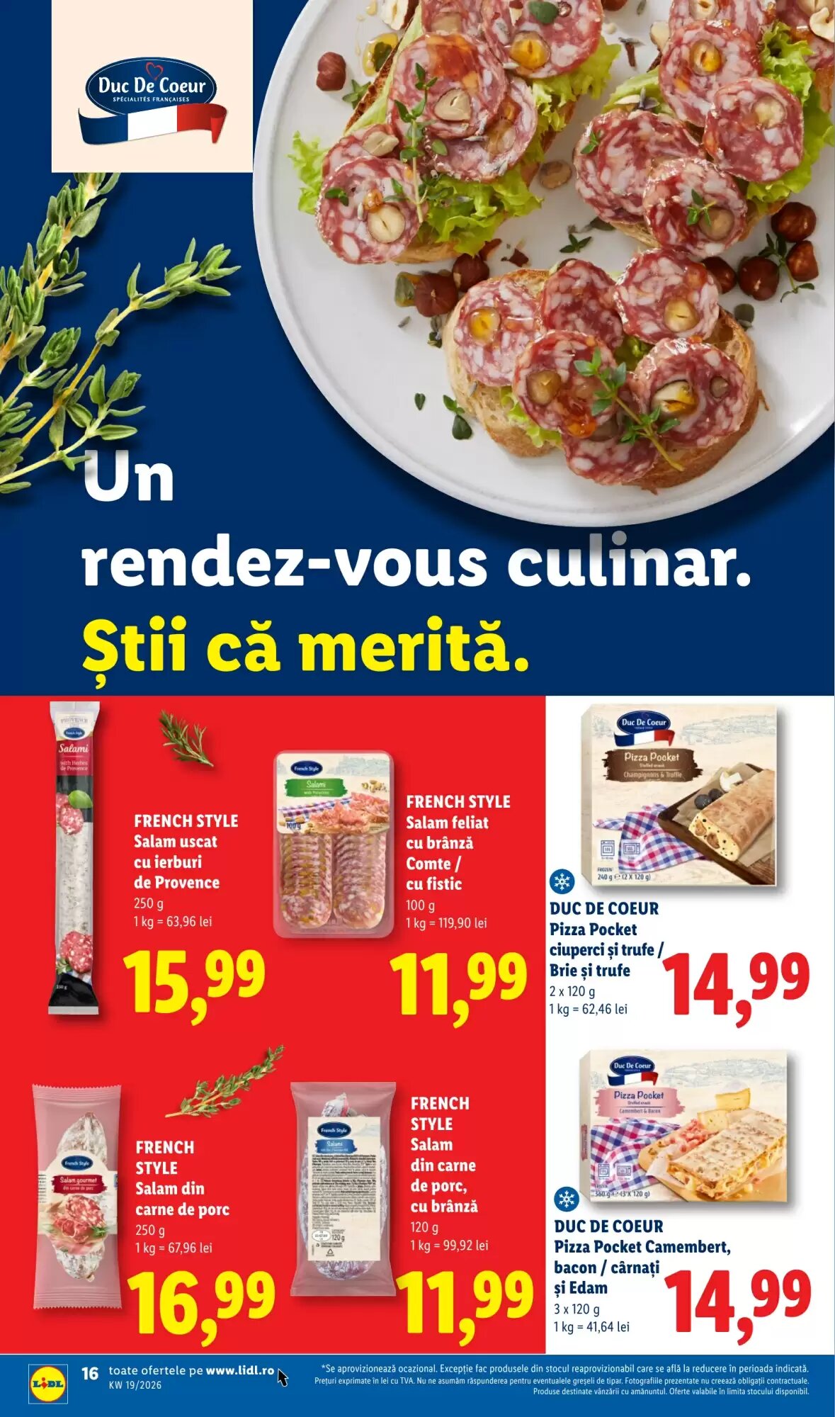 Catalogul cu oferte Lidl valabil de la 04.05.2026 - Pagina 16.