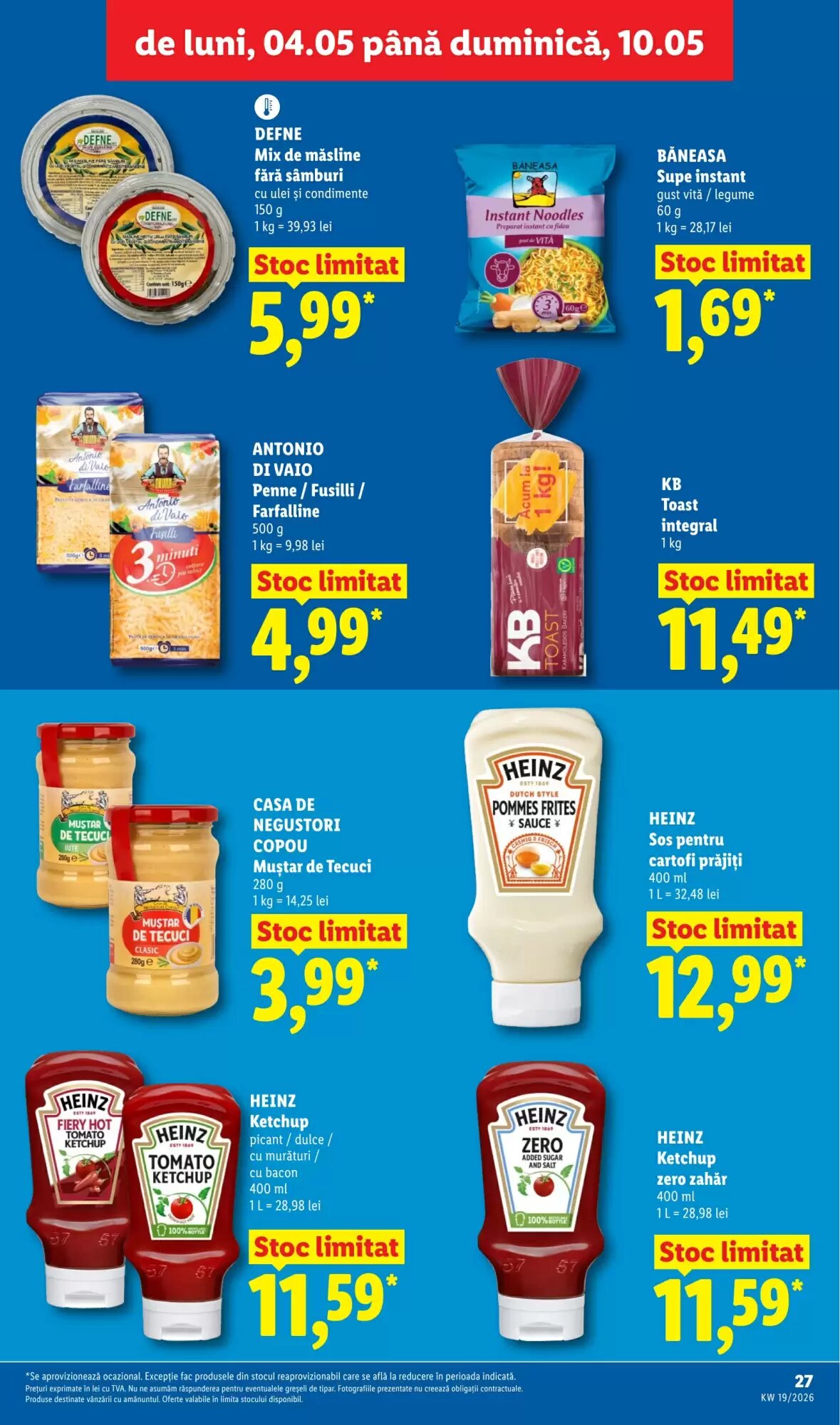 Catalogul cu oferte Lidl valabil de la 04.05.2026 - Pagina 27.