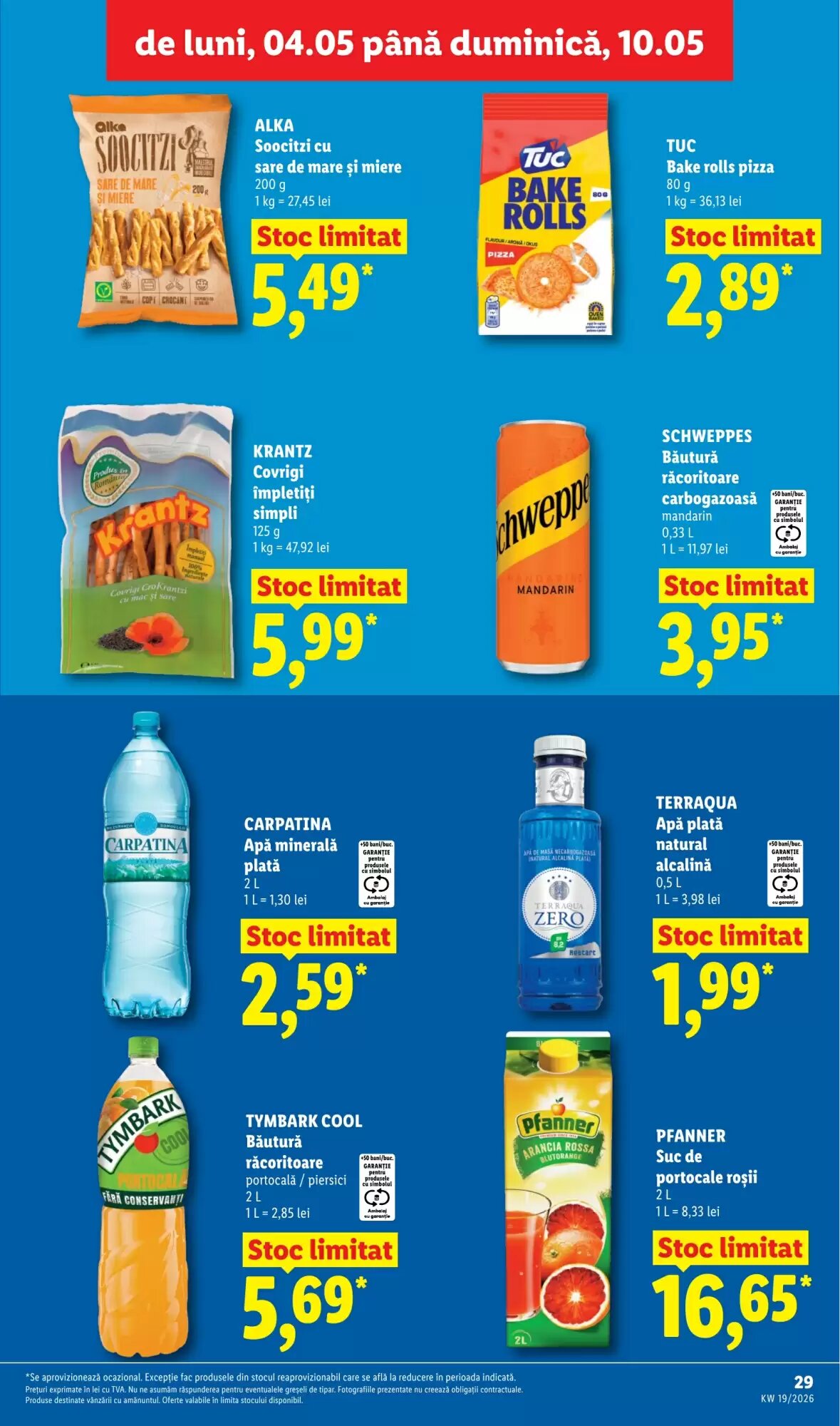 Catalogul cu oferte Lidl valabil de la 04.05.2026 - Pagina 29.