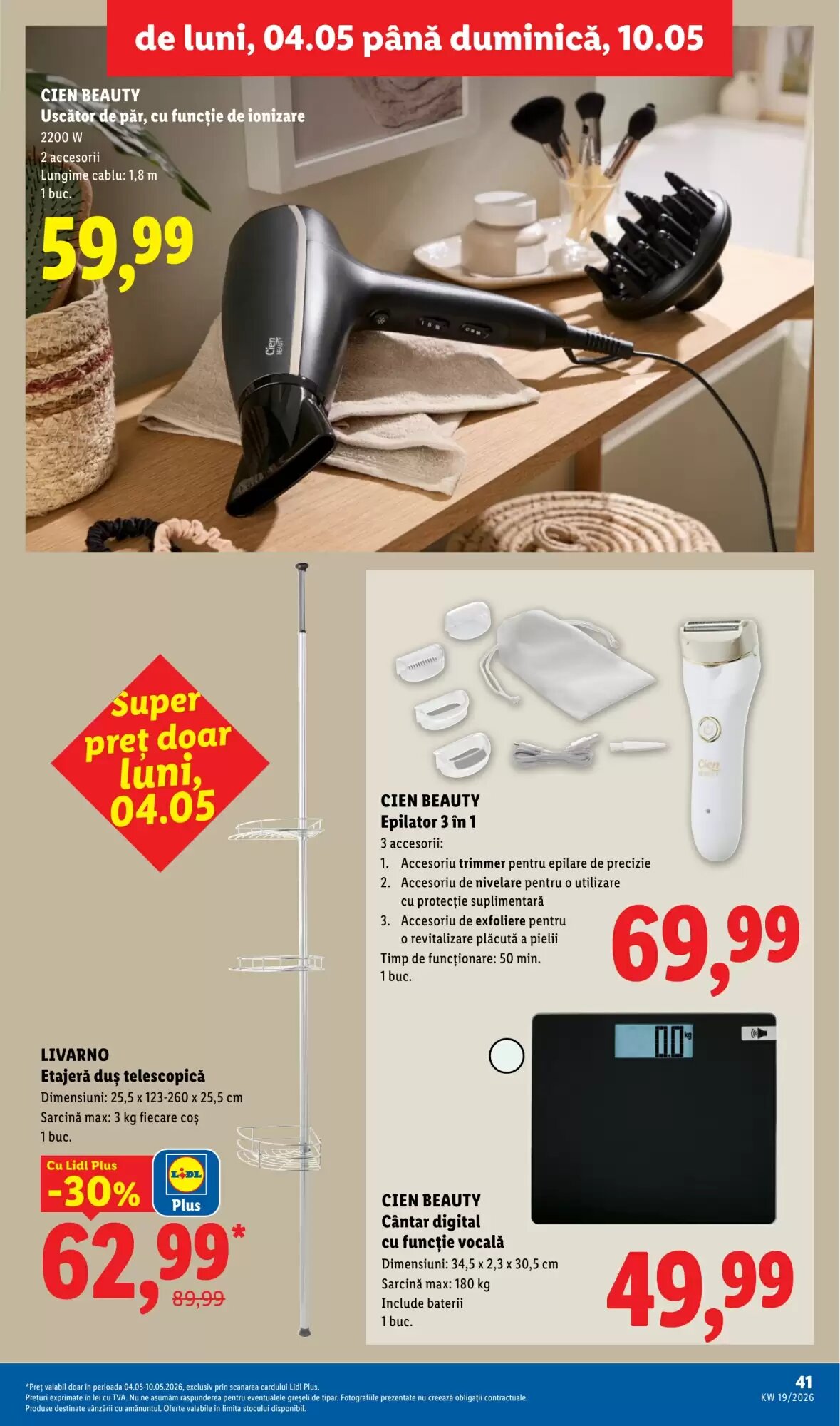 Catalogul cu oferte Lidl valabil de la 04.05.2026 - Pagina 41.