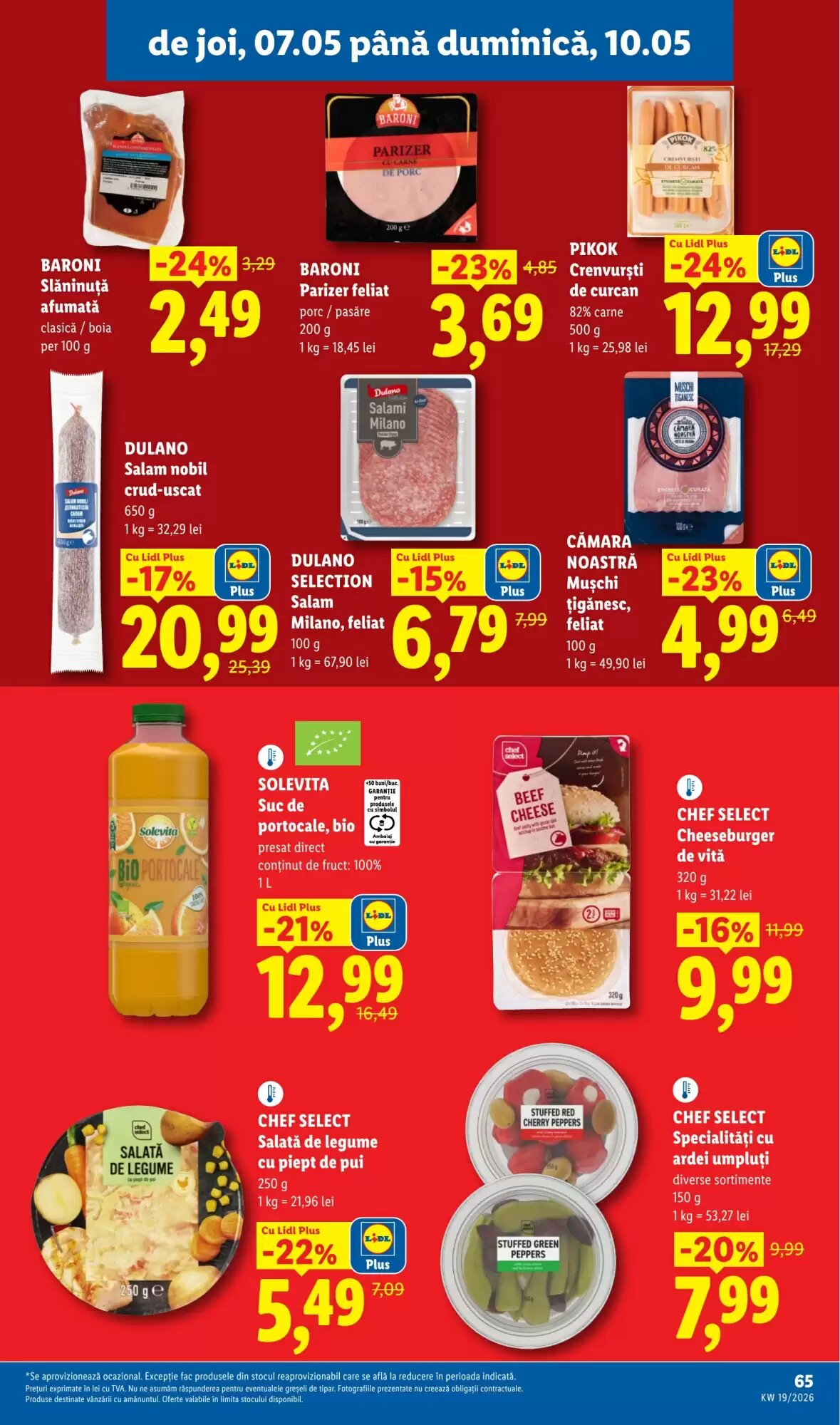 Catalogul cu oferte Lidl valabil de la 04.05.2026 - Pagina 65.