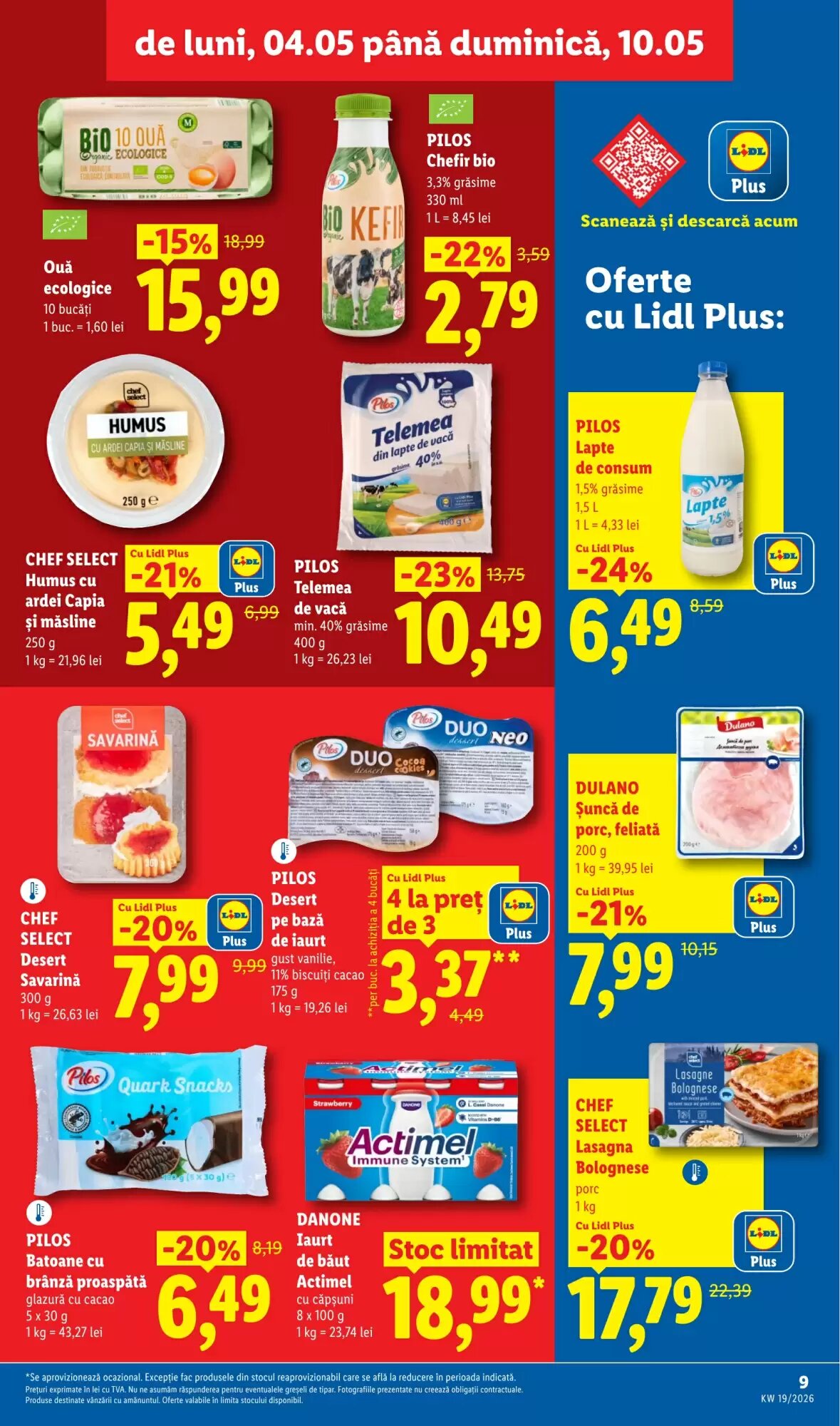 Catalogul cu oferte Lidl valabil de la 04.05.2026 - Pagina 9.