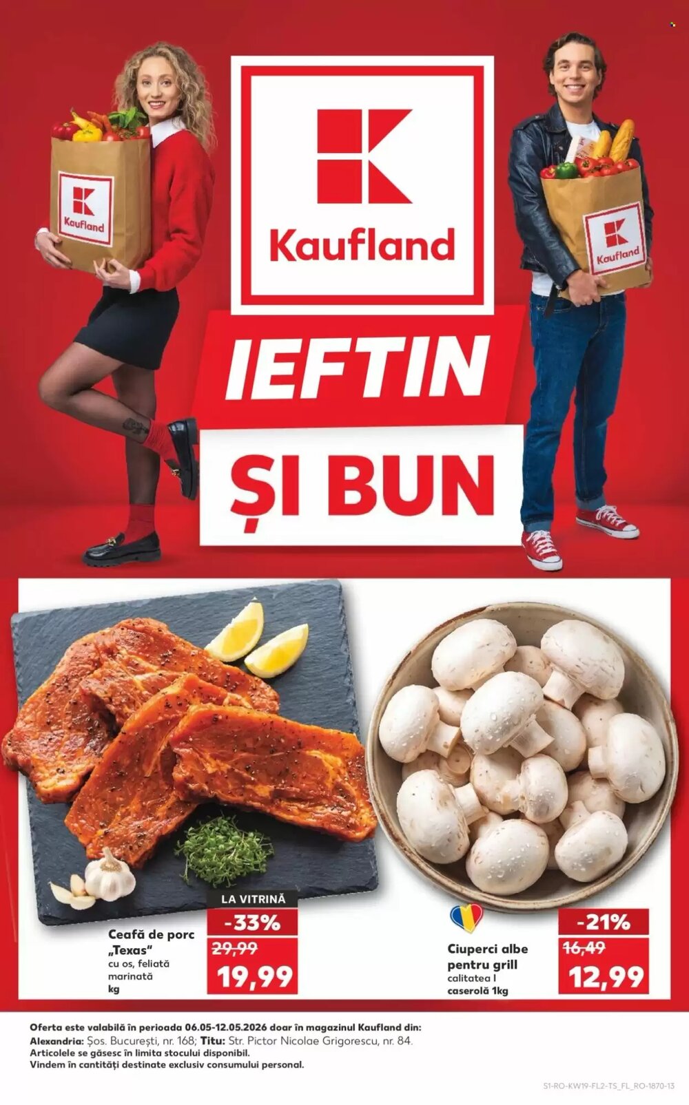Catalogul cu oferte Kaufland valabil de la 06.05.2026 - Pagina 1.