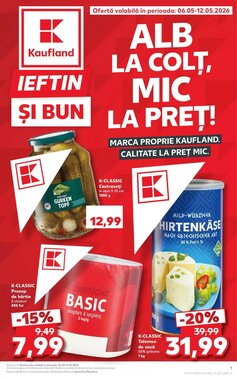 Catalogul cu oferte Kaufland valabil de la 06.05.2026