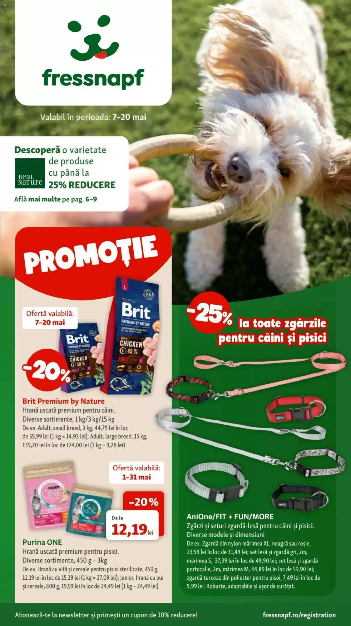 Catalogul cu oferte Fressnapf valabil de la 06.05.2026 - Pagina 1.