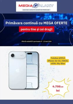 Catalogul cu oferte Media Galaxy valabil de la 06.05.2026