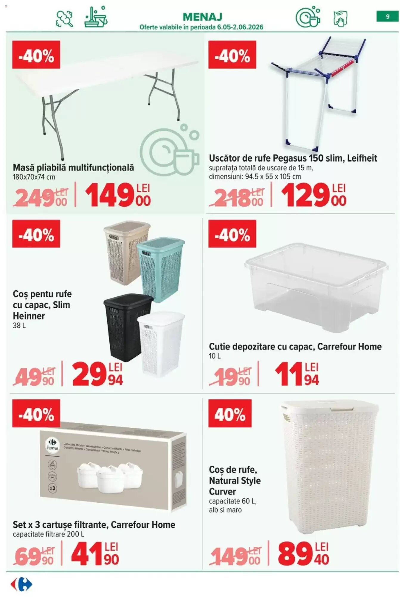 Catalogul cu oferte Carrefour valabil de la 06.05.2026 - Pagina 10.