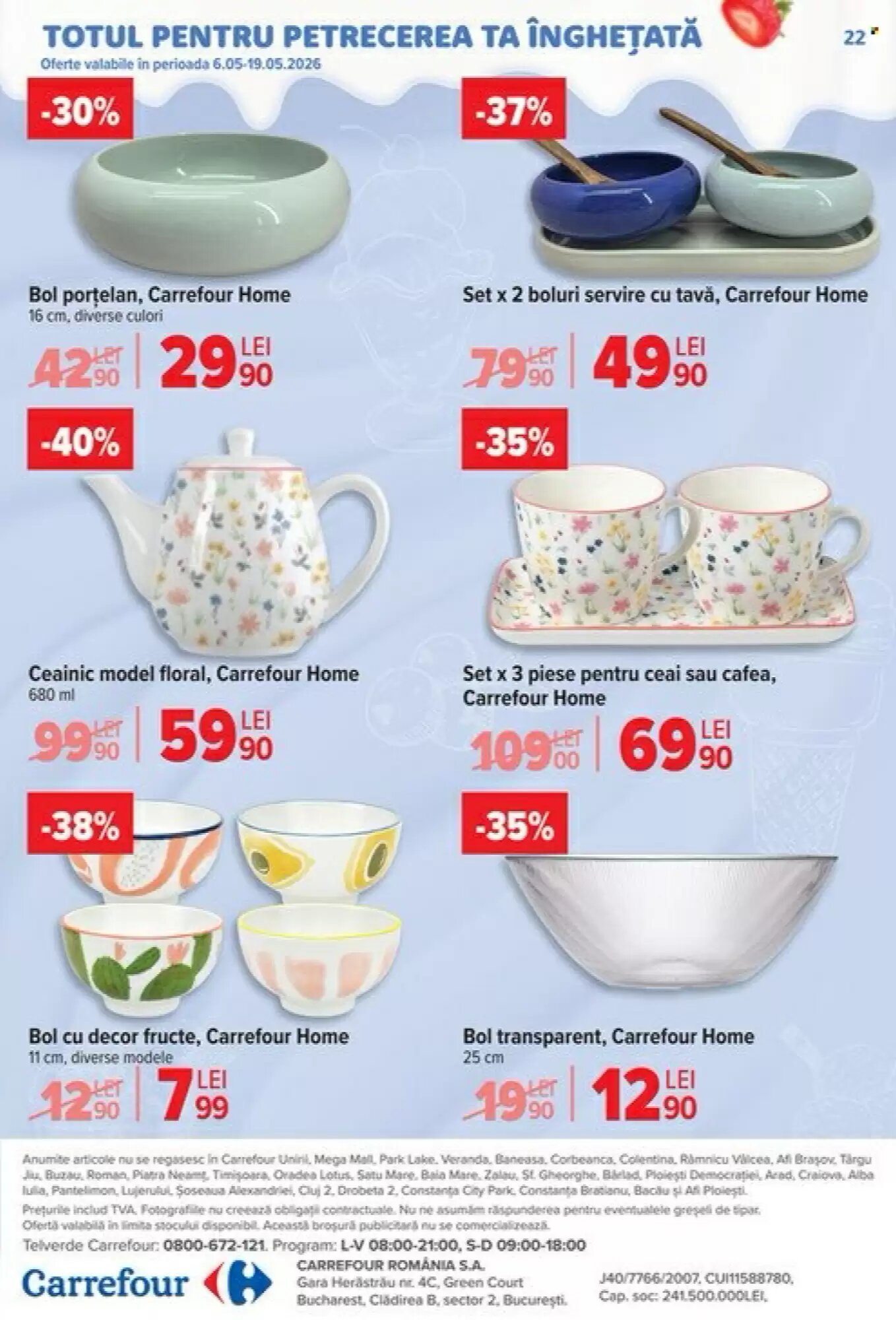 Catalogul cu oferte Carrefour valabil de la 06.05.2026 - Pagina 22.