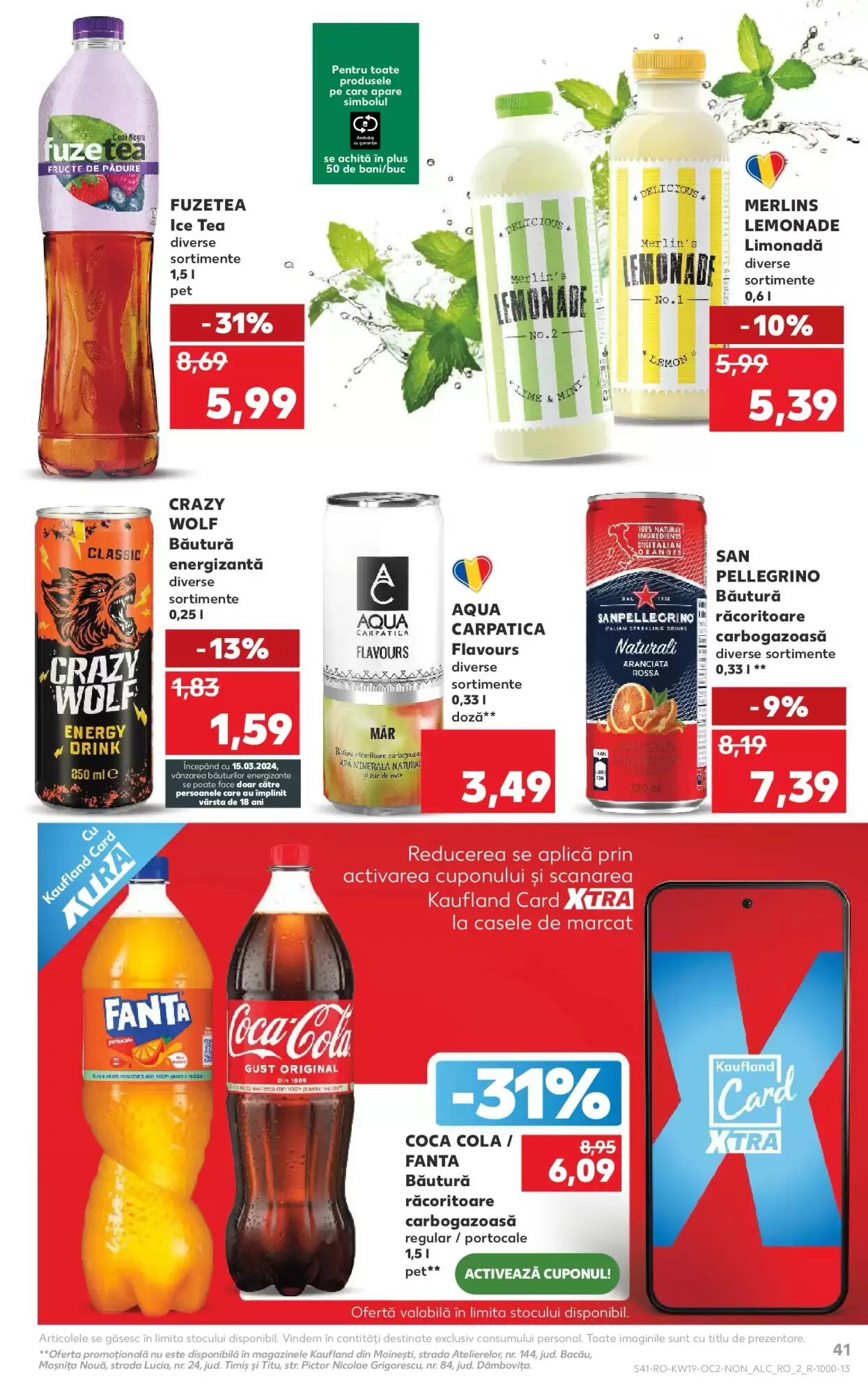 Catalogul cu oferte Kaufland valabil de la 06.05.2026 - Pagina 41.