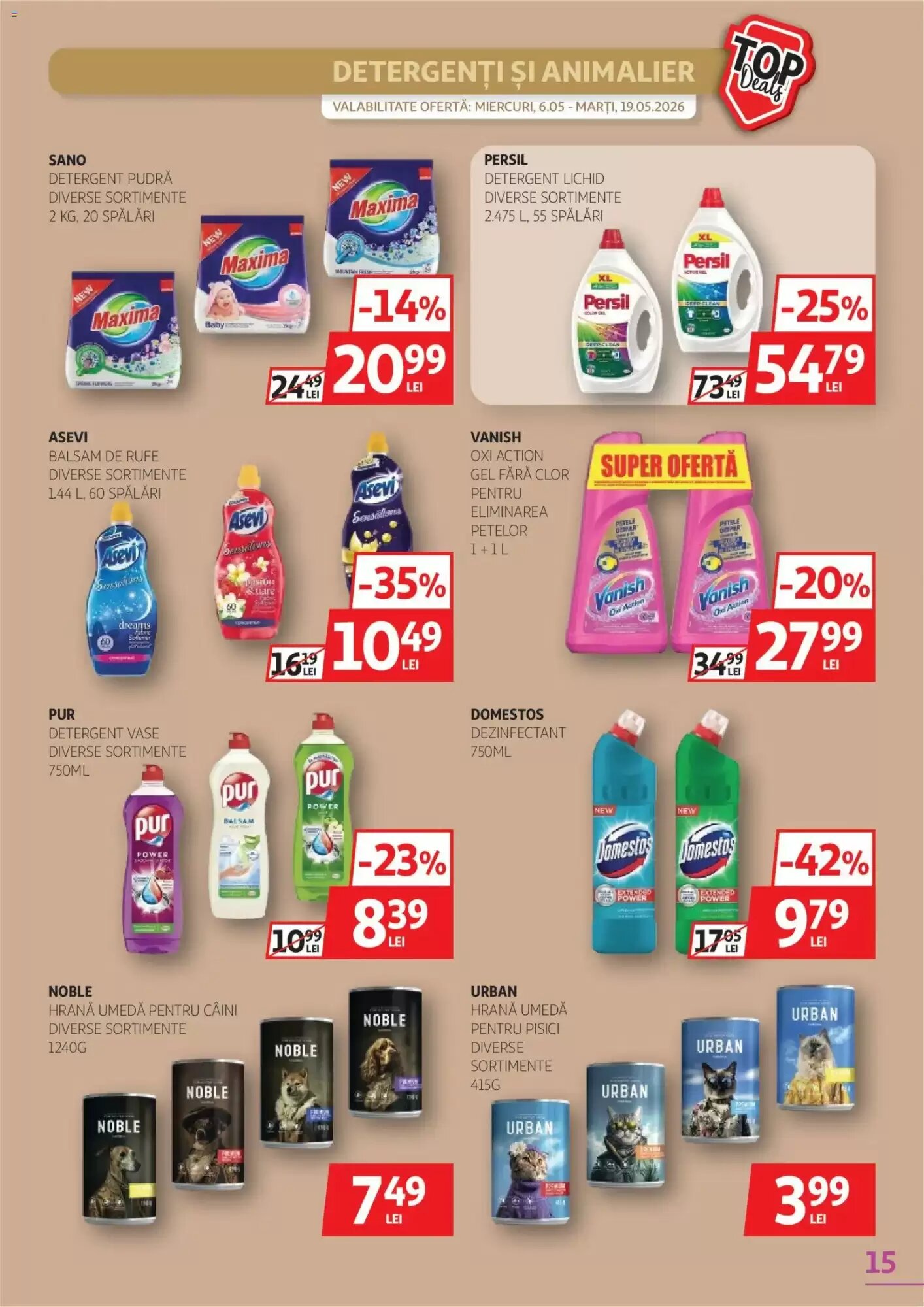 Catalogul cu oferte Auchan valabil de la 06.05.2026 - Pagina 15.