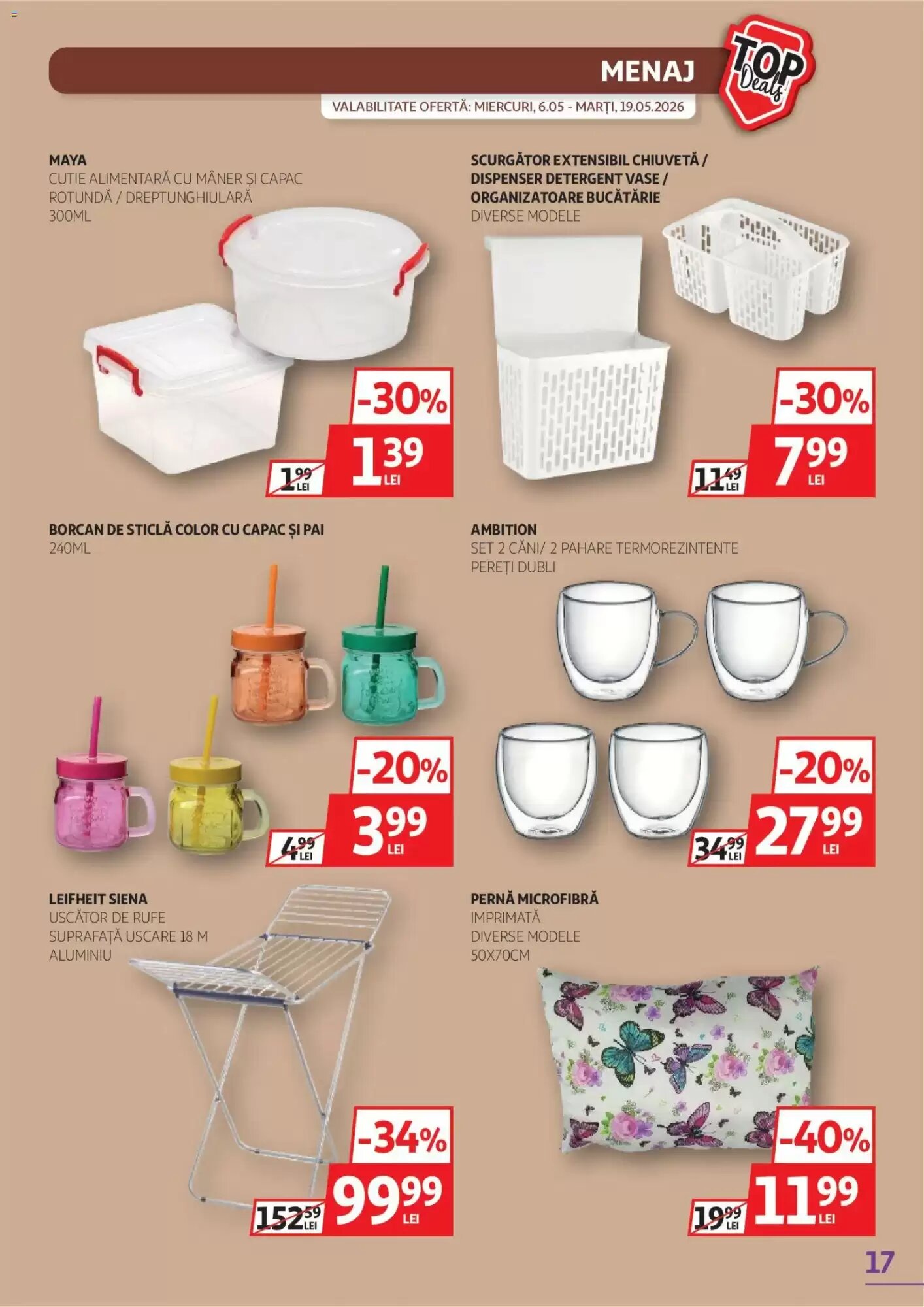 Catalogul cu oferte Auchan valabil de la 06.05.2026 - Pagina 17.