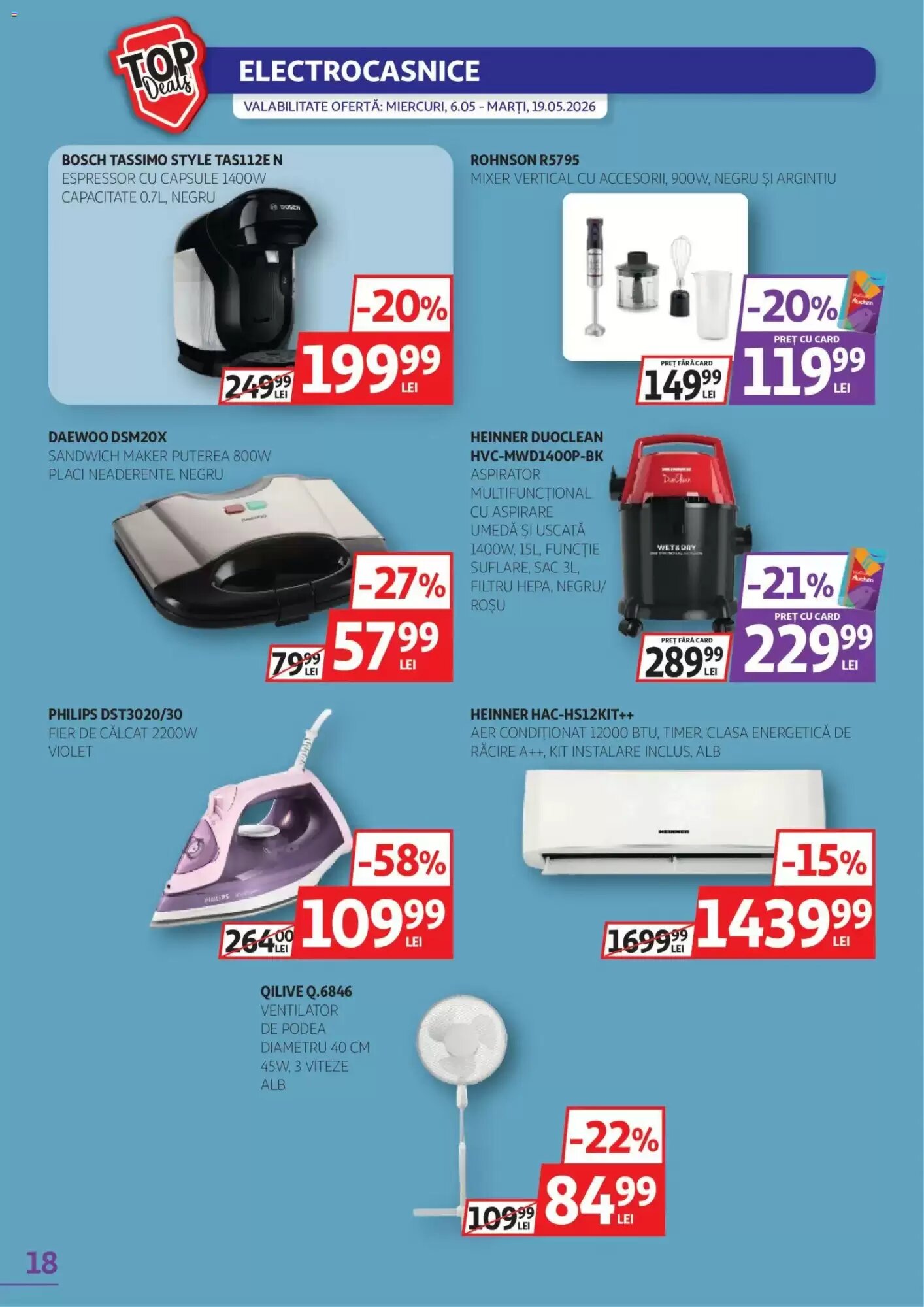 Catalogul cu oferte Auchan valabil de la 06.05.2026 - Pagina 18.