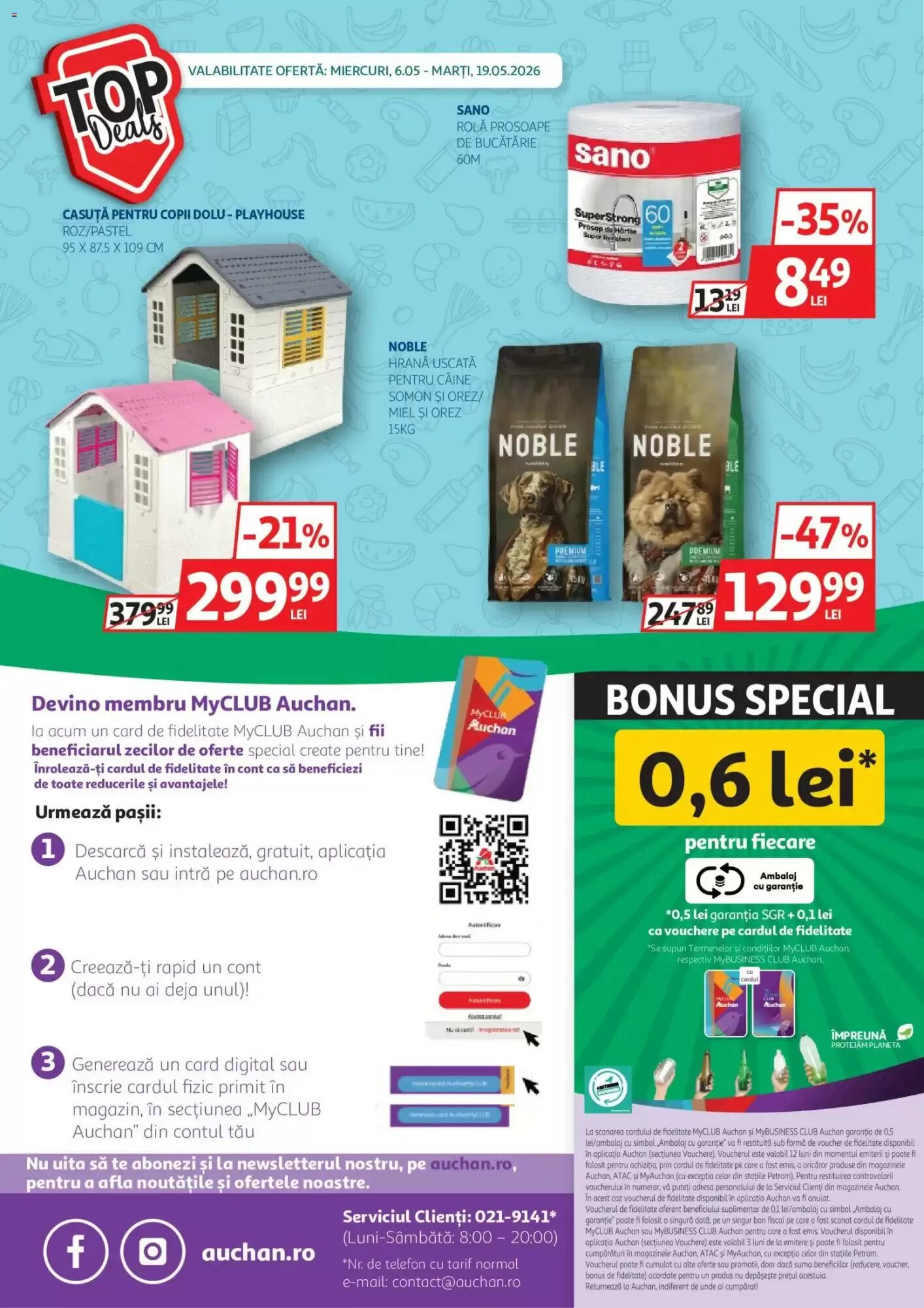 Catalogul cu oferte Auchan valabil de la 06.05.2026 - Pagina 32.