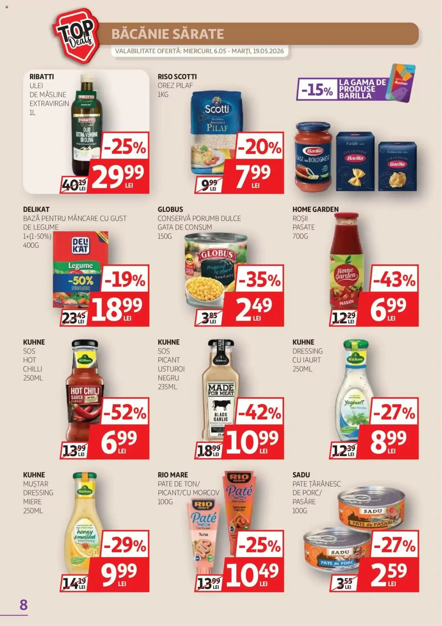 Catalogul cu oferte Auchan valabil de la 06.05.2026 - Pagina 8.