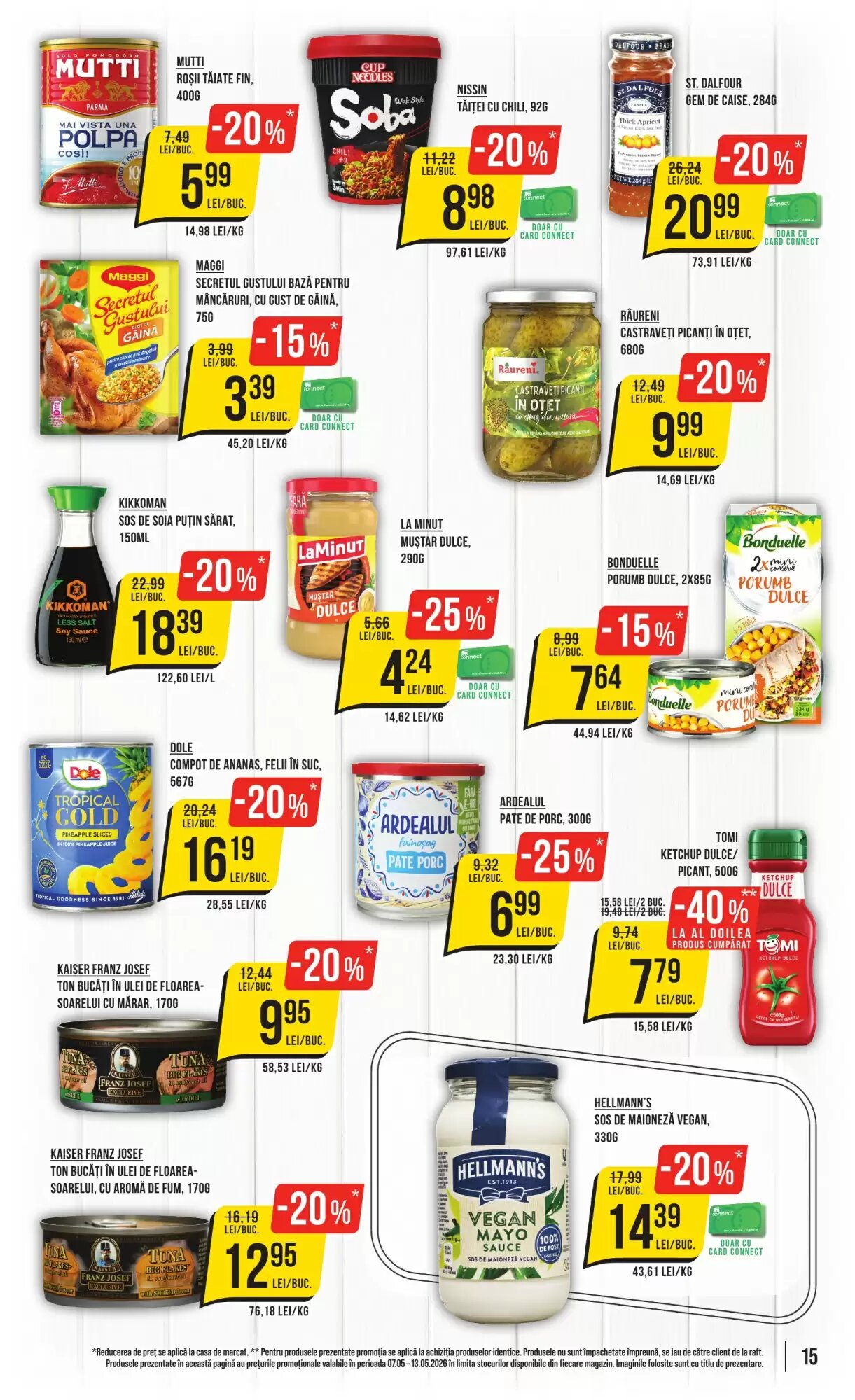 Catalogul cu oferte Mega Image valabil de la 07.05.2026 - Pagina 15.