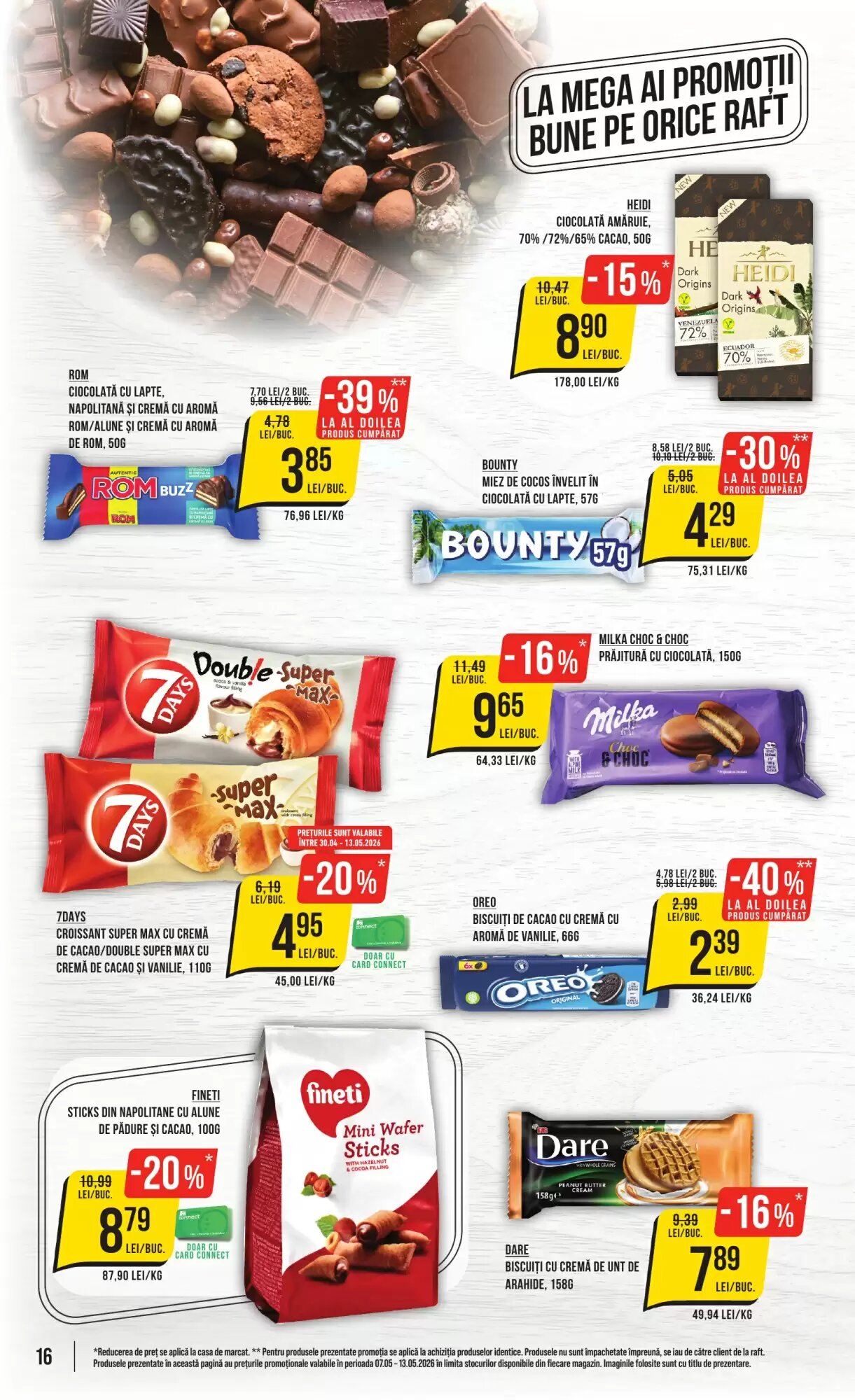 Catalogul cu oferte Mega Image valabil de la 07.05.2026 - Pagina 16.