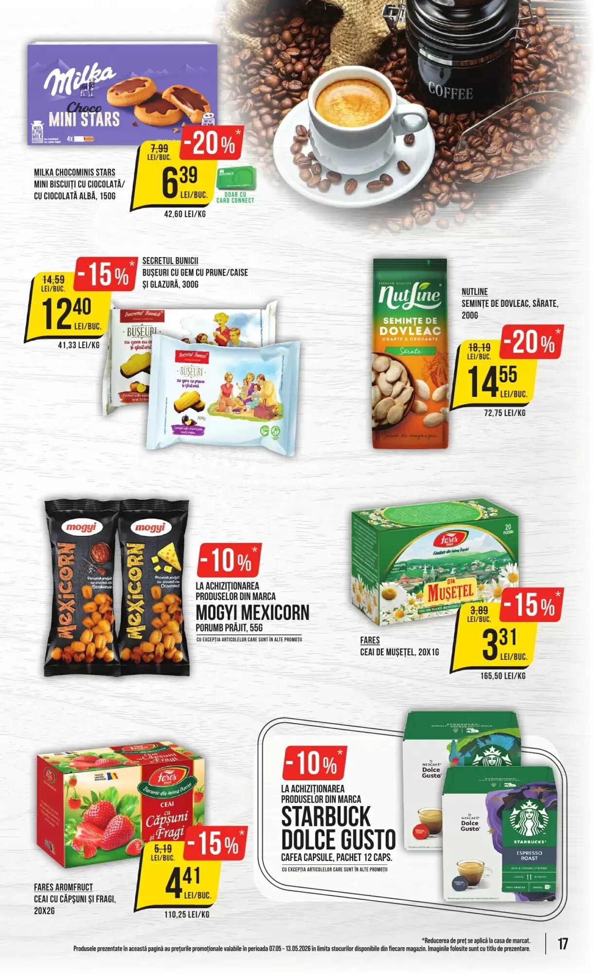 Catalogul cu oferte Mega Image valabil de la 07.05.2026 - Pagina 17.