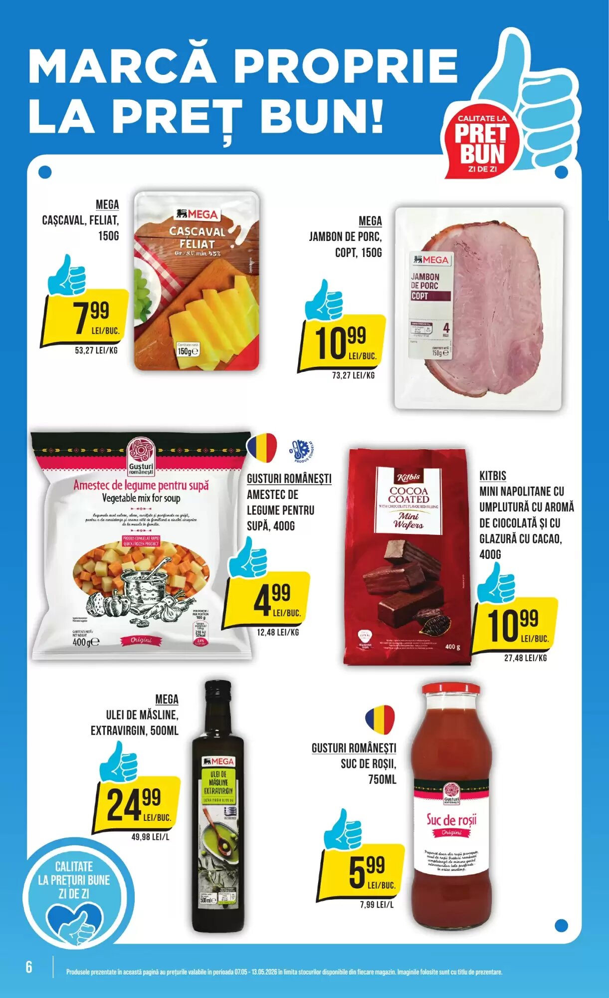 Catalogul cu oferte Mega Image valabil de la 07.05.2026 - Pagina 6.