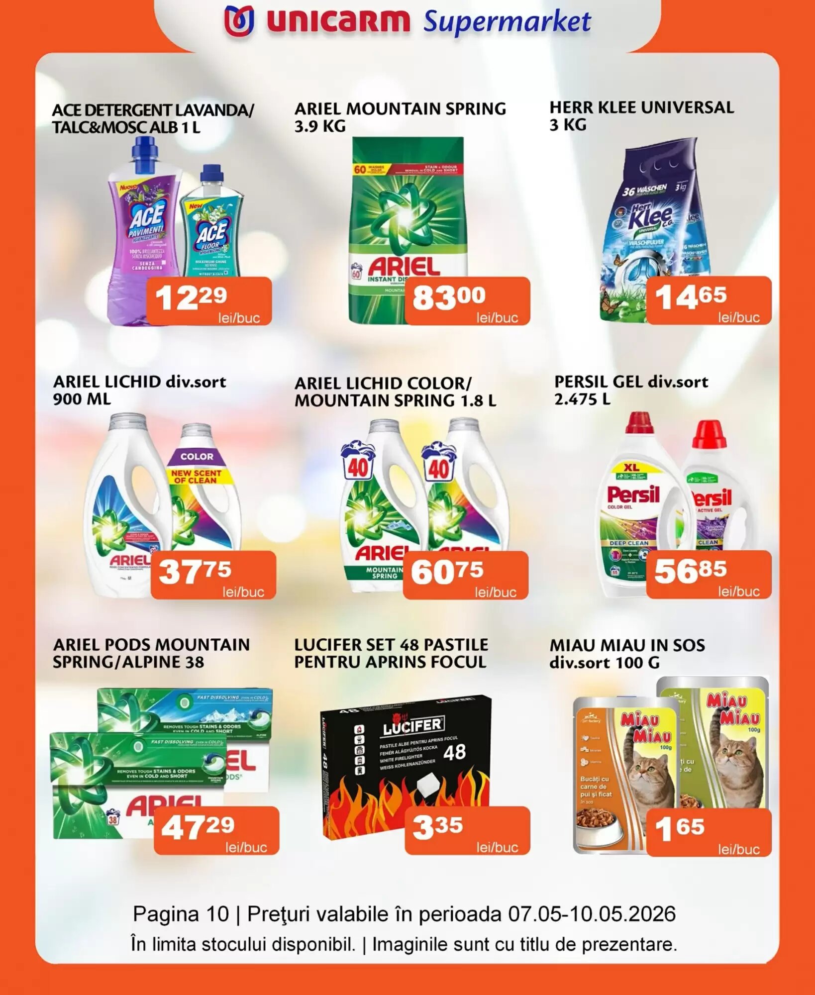 Catalogul cu oferte Unicarm valabil de la 07.05.2026 - Pagina 12.