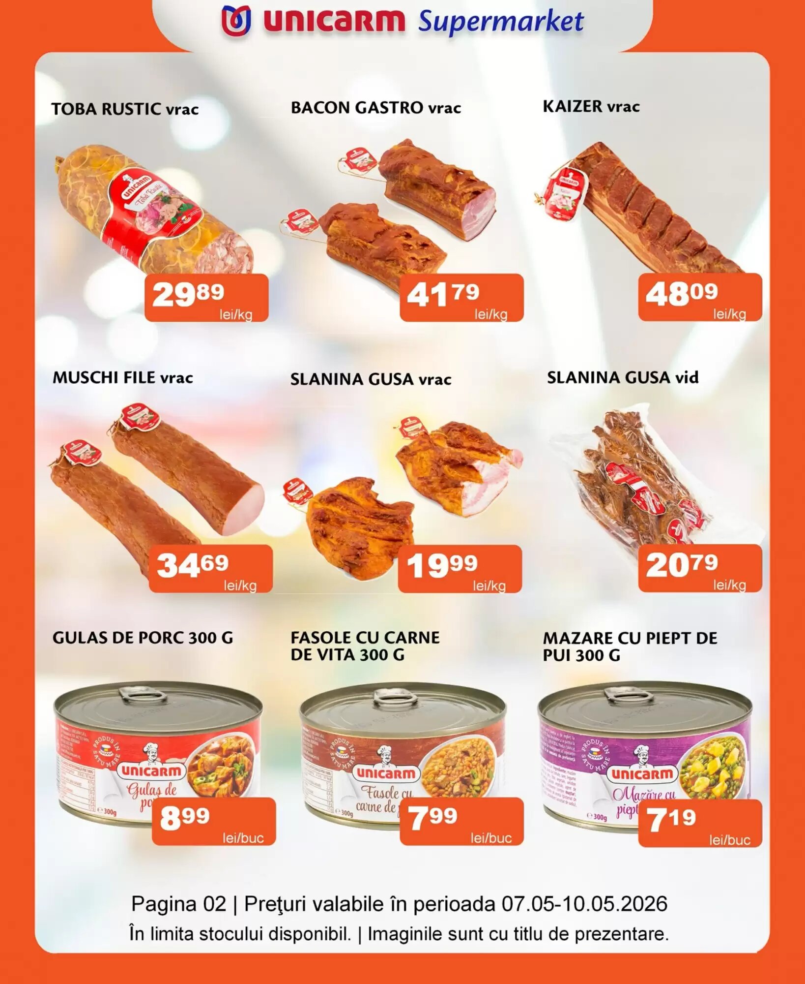 Catalogul cu oferte Unicarm valabil de la 07.05.2026 - Pagina 14.