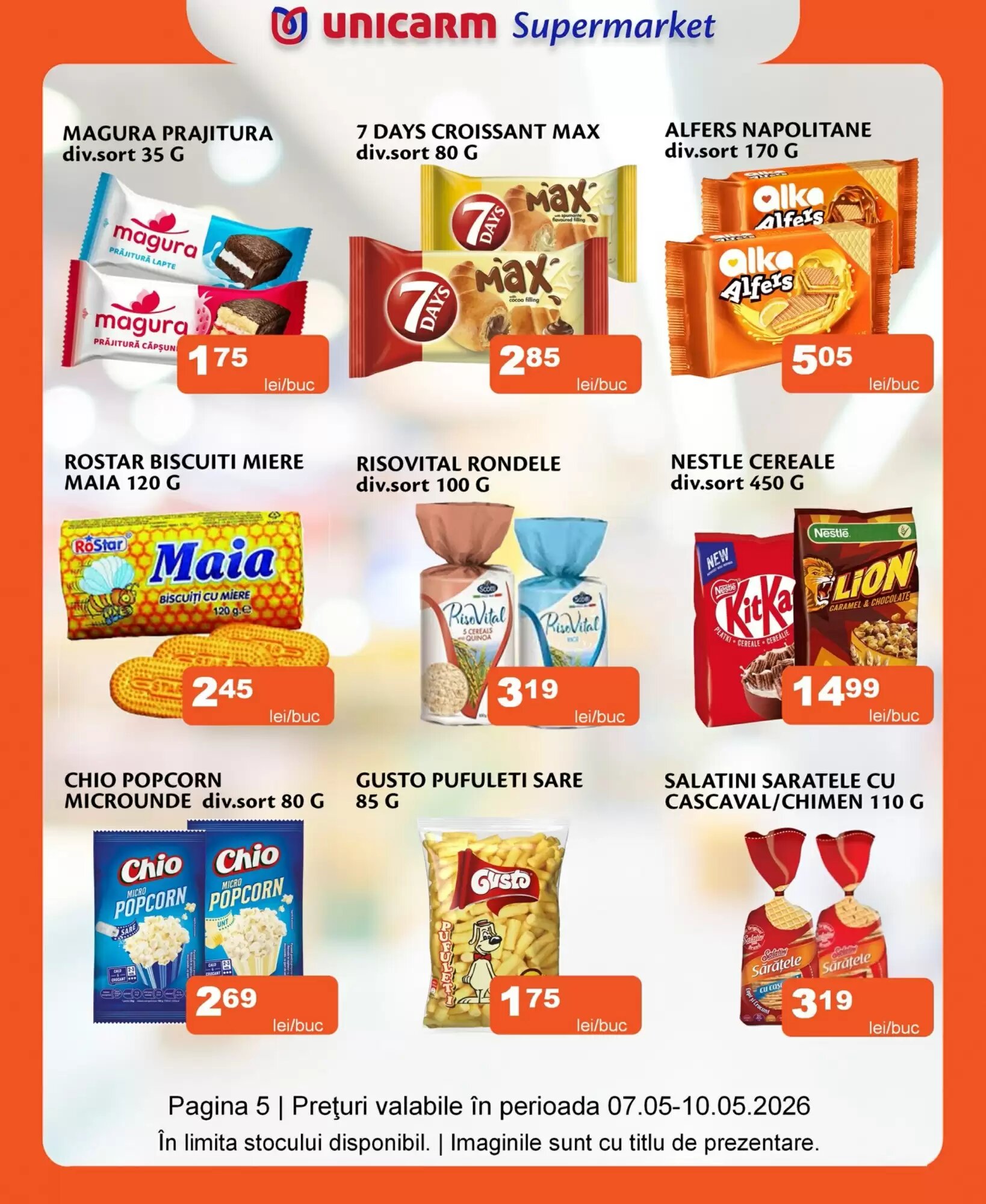Catalogul cu oferte Unicarm valabil de la 07.05.2026 - Pagina 6.