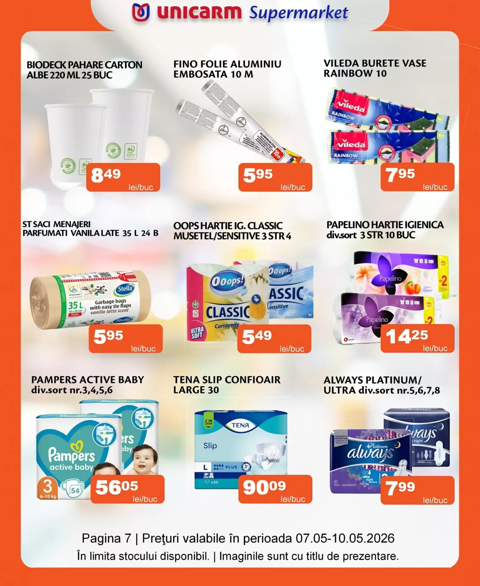 Catalogul cu oferte Unicarm valabil de la 07.05.2026 - Pagina 8.
