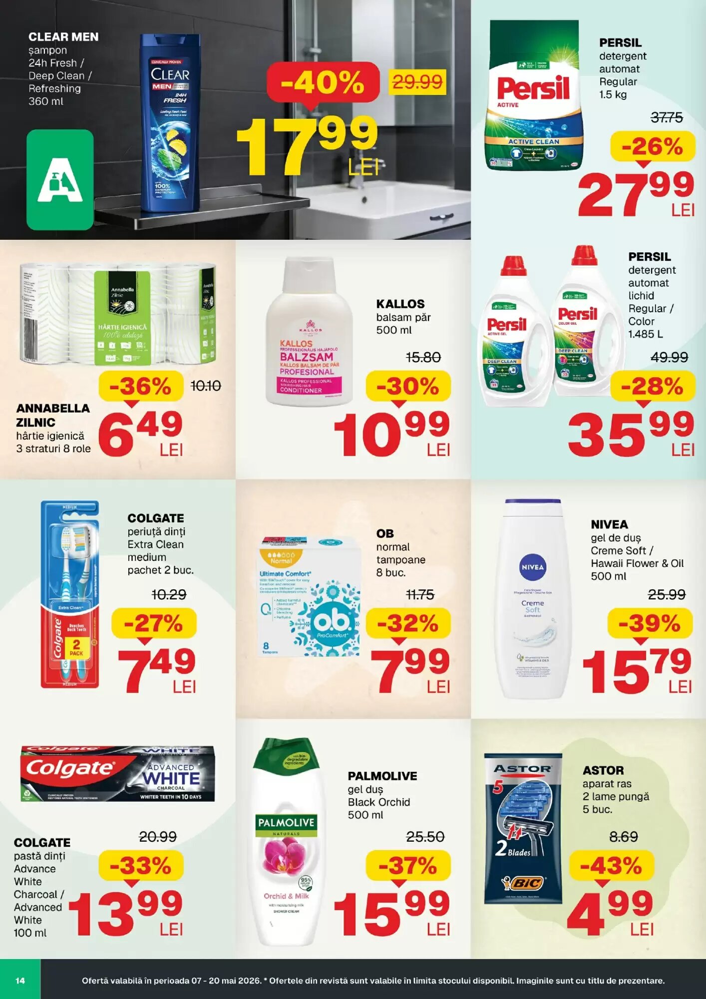 Catalogul cu oferte Annabella valabil de la 07.05.2026 - Pagina 14.