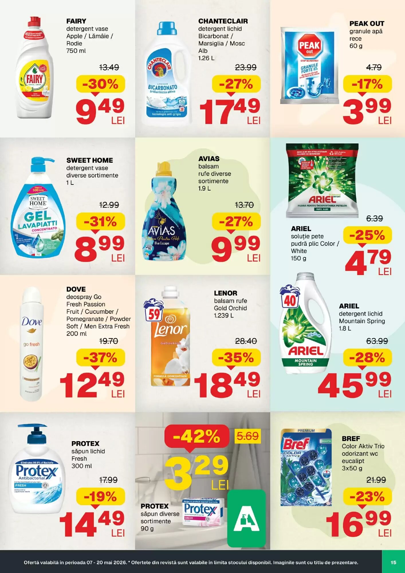 Catalogul cu oferte Annabella valabil de la 07.05.2026 - Pagina 15.