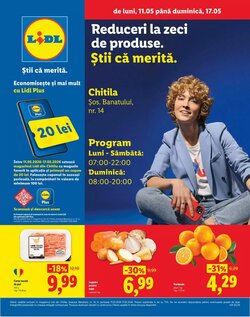 Catalogul cu oferte Lidl valabil de la 11.05.2026