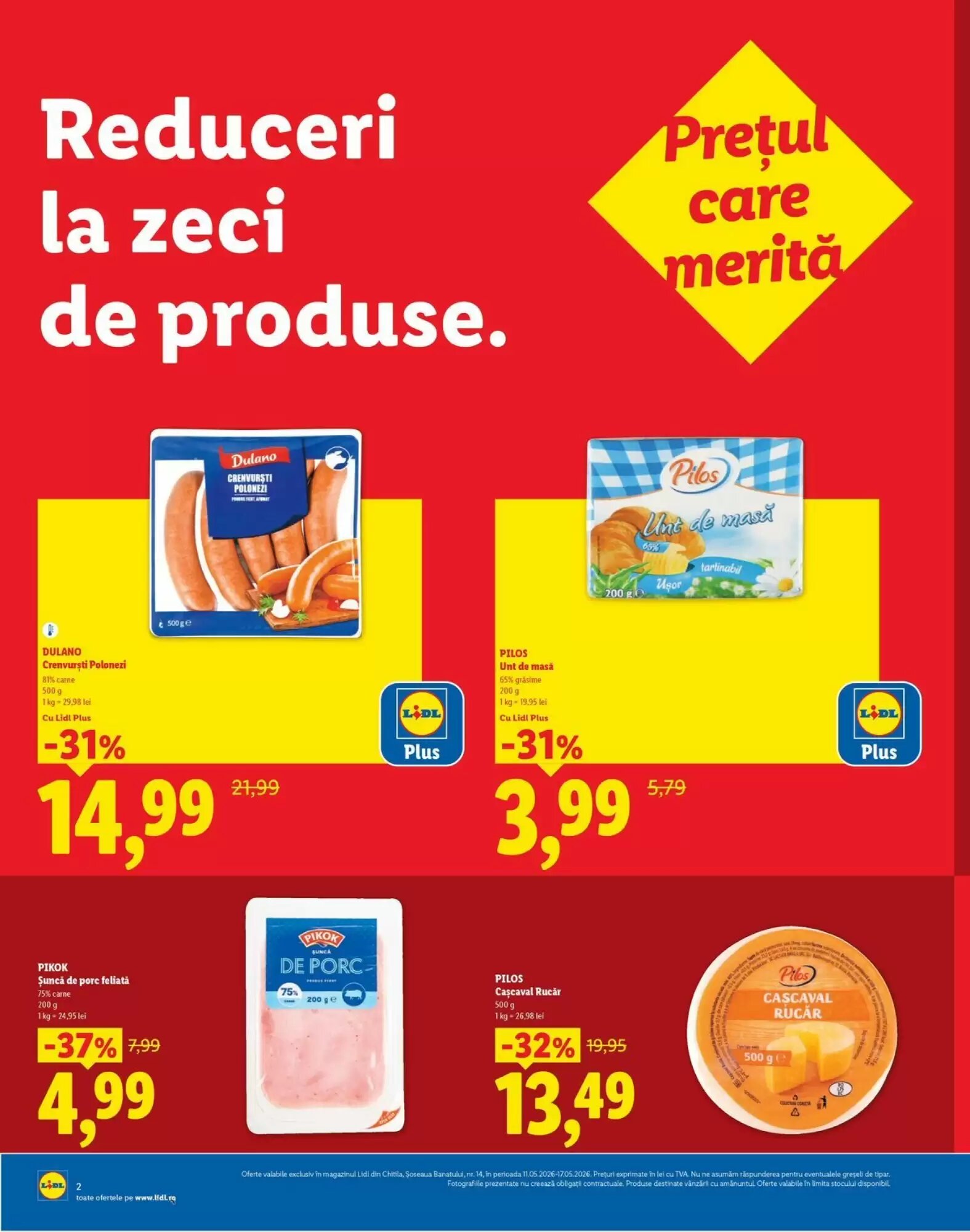 Catalogul cu oferte Lidl valabil de la 11.05.2026 - Pagina 2.