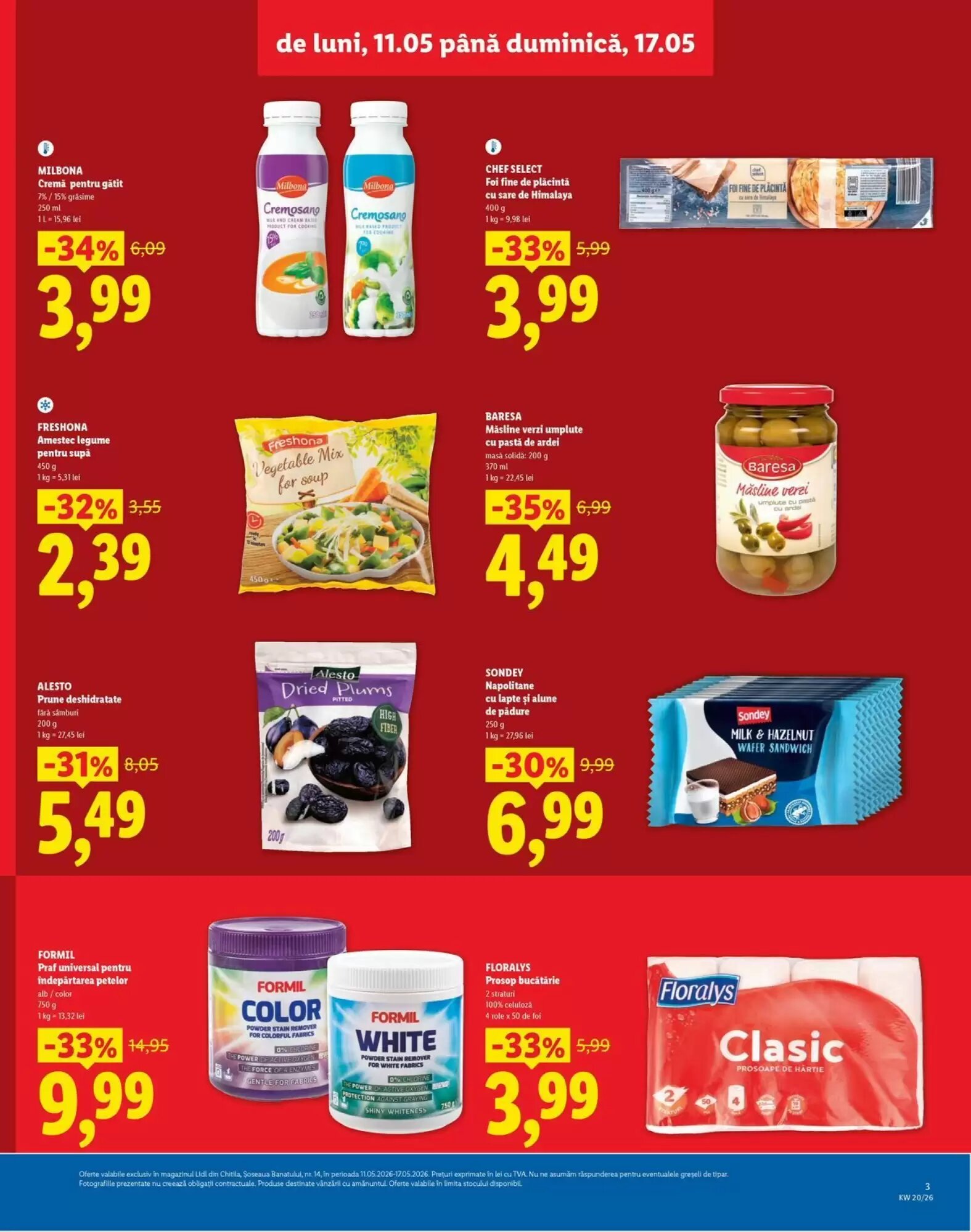 Catalogul cu oferte Lidl valabil de la 11.05.2026 - Pagina 3.