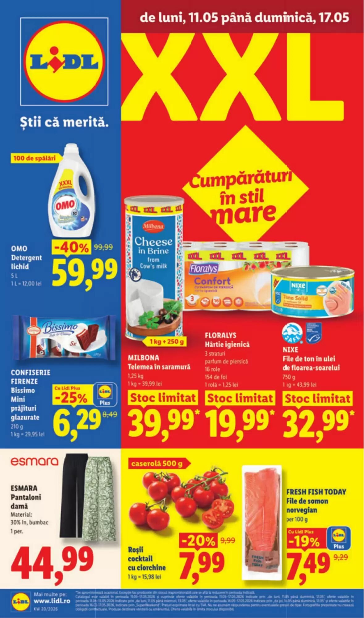 Catalogul cu oferte Lidl valabil de la 11.05.2026 - Pagina 1.