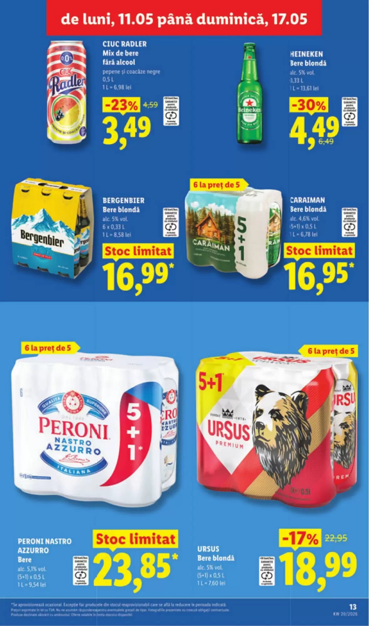 Catalogul cu oferte Lidl valabil de la 11.05.2026 - Pagina 13.