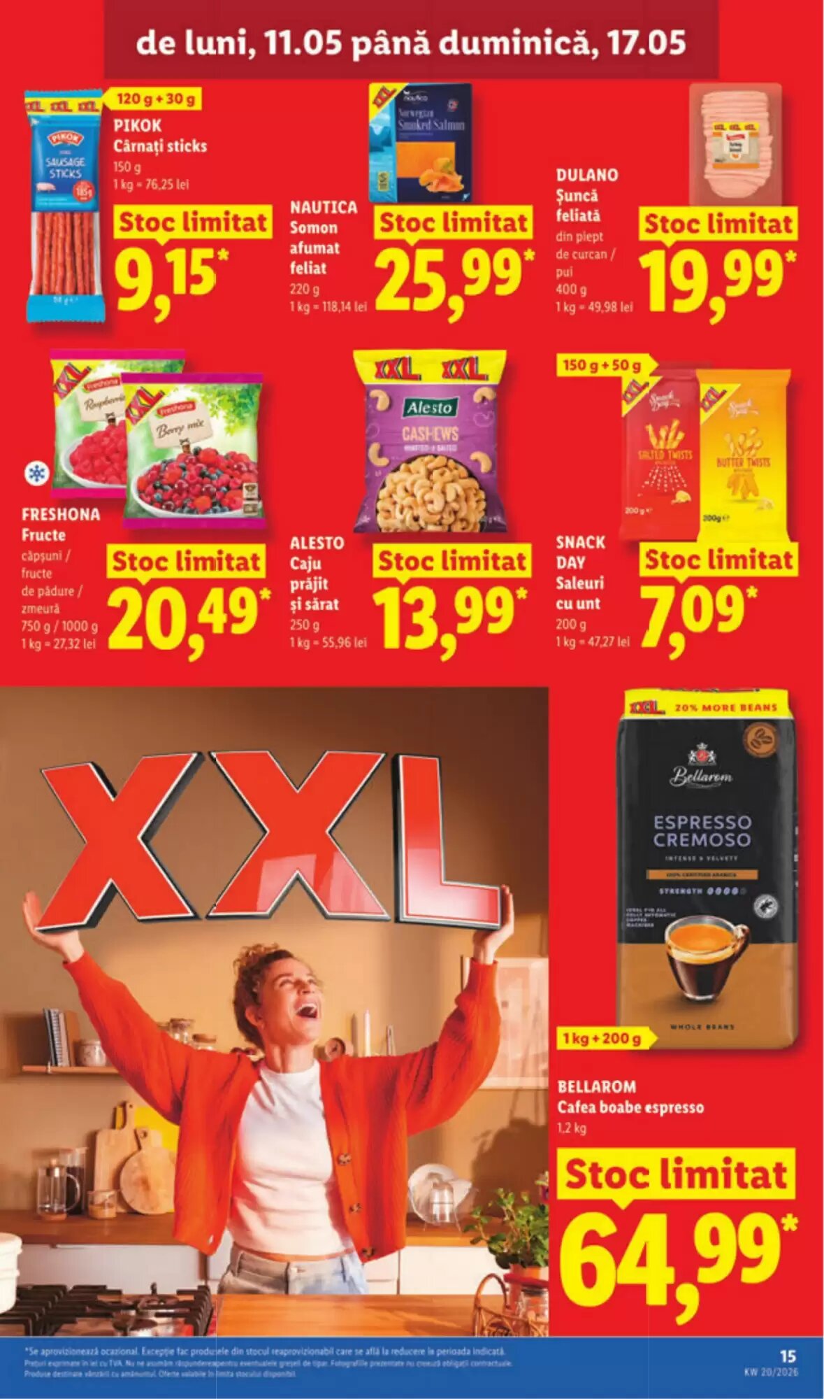 Catalogul cu oferte Lidl valabil de la 11.05.2026 - Pagina 15.