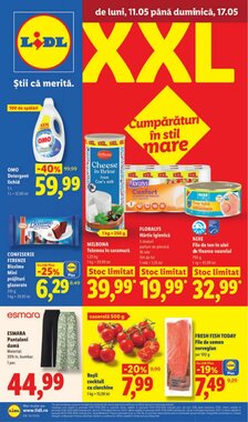 Catalogul cu oferte Lidl valabil de la 11.05.2026