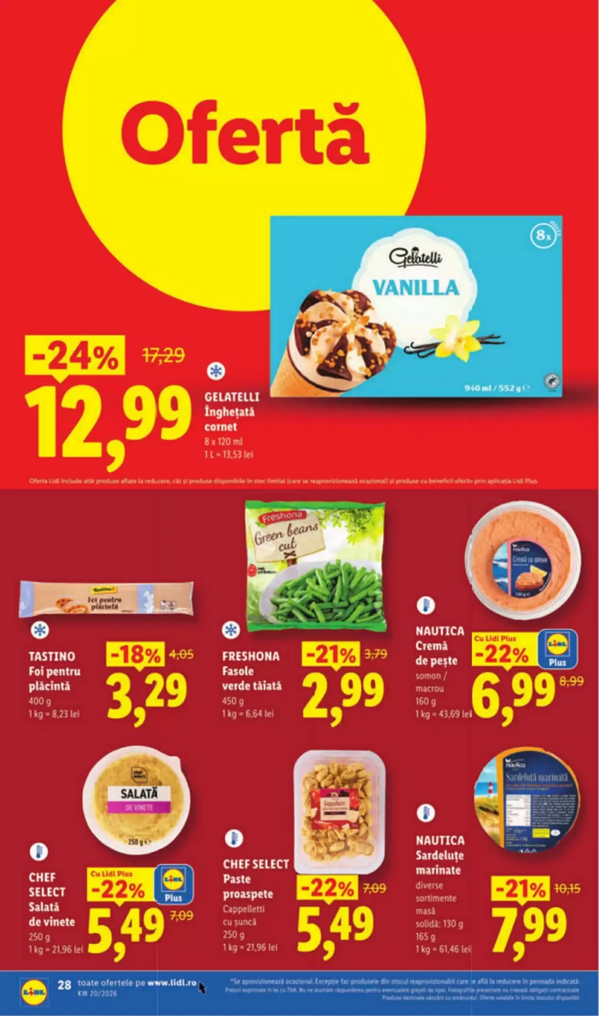 Catalogul cu oferte Lidl valabil de la 11.05.2026 - Pagina 28.
