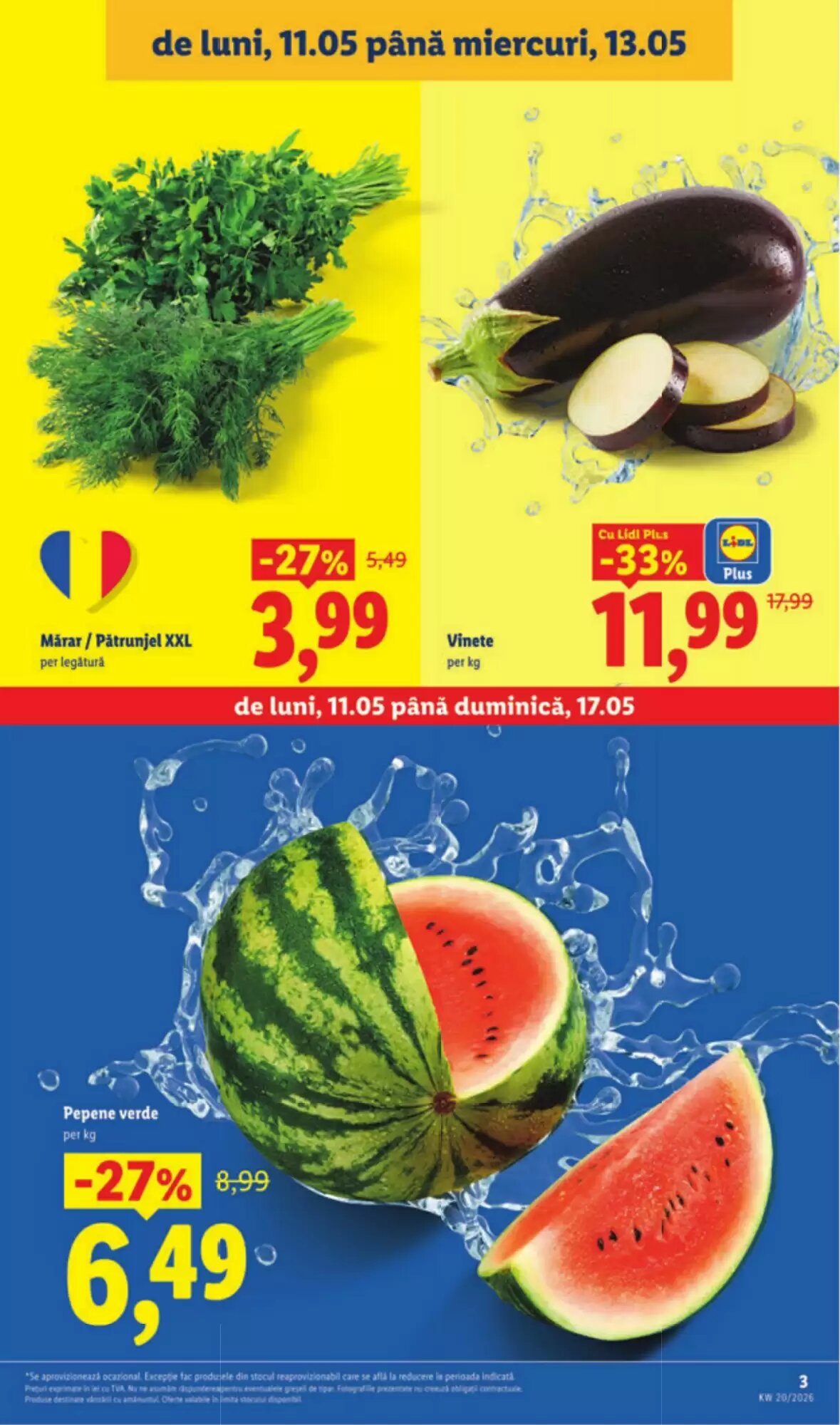 Catalogul cu oferte Lidl valabil de la 11.05.2026 - Pagina 3.