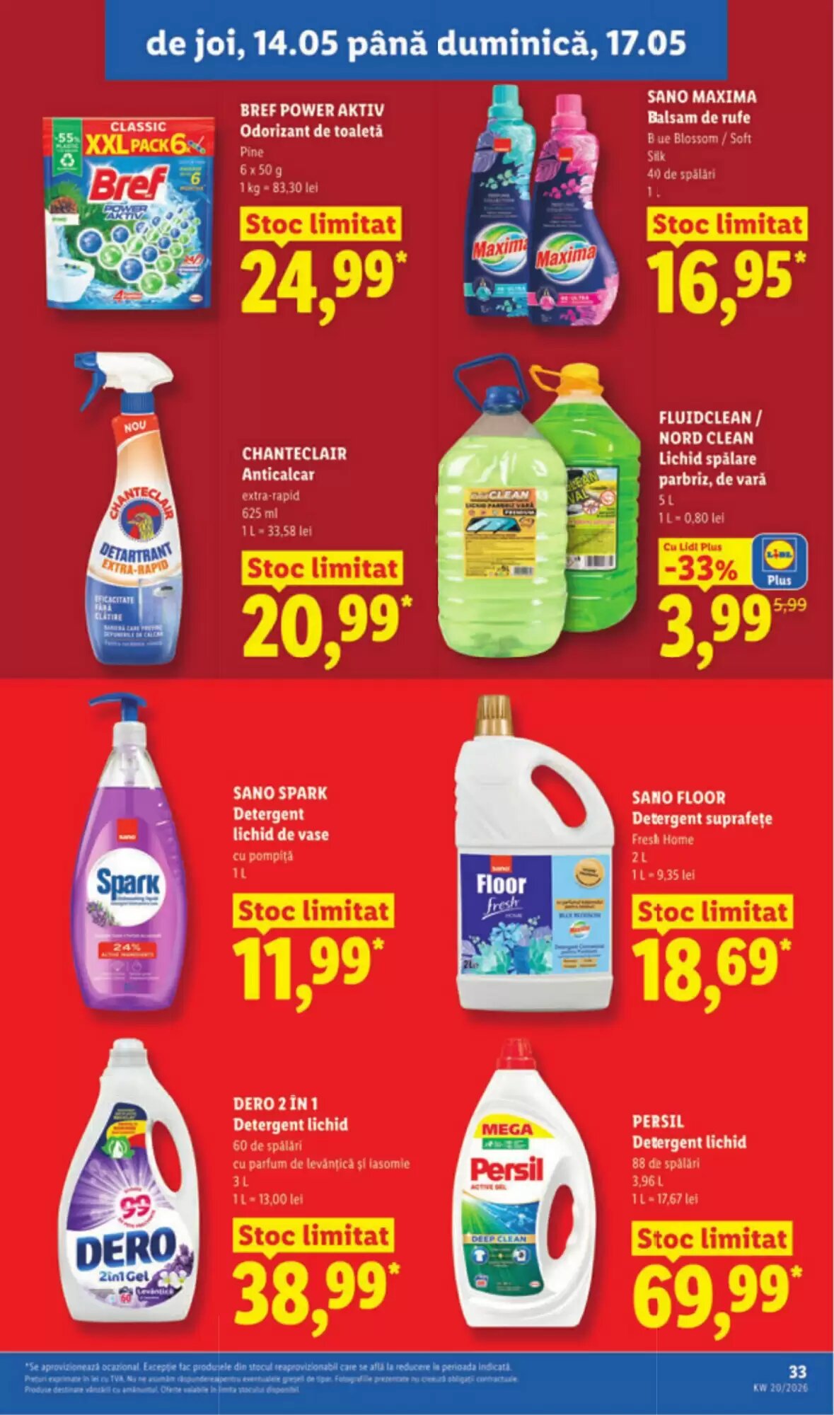 Catalogul cu oferte Lidl valabil de la 11.05.2026 - Pagina 33.