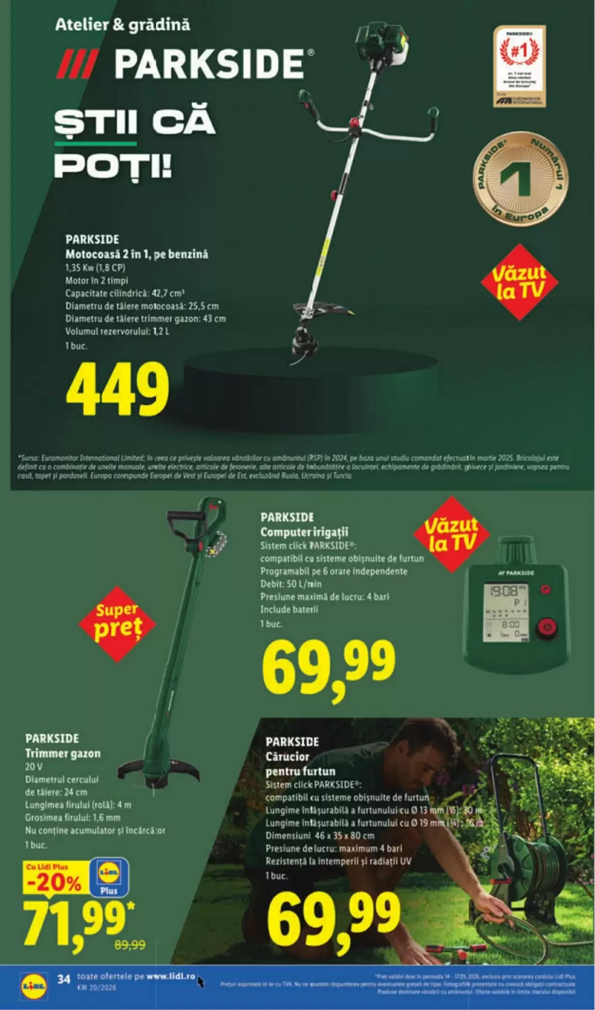 Catalogul cu oferte Lidl valabil de la 11.05.2026 - Pagina 34.